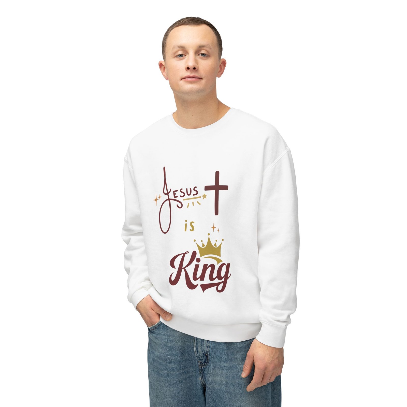 ‘Jesus is King’ - Crewneck - Image 3