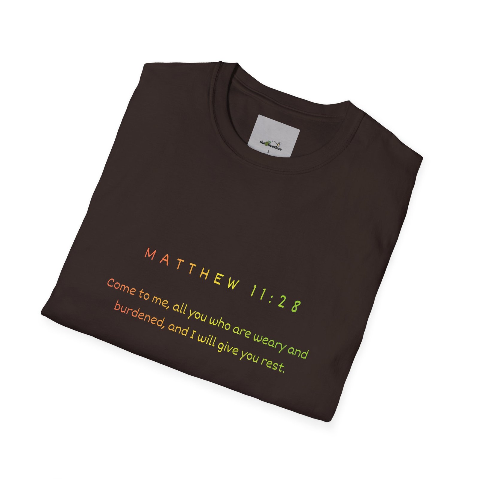 "Come To Me, All Who Are Weary" - Tee - Image 11