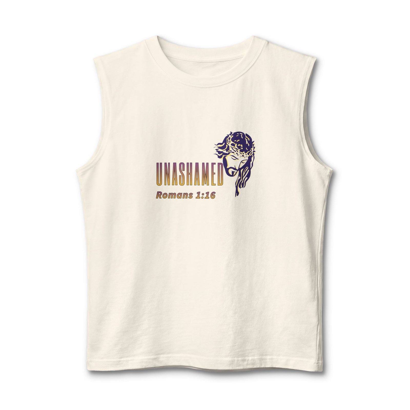 Unashamed Romans 1:16 - Muscle Tank - Image 6