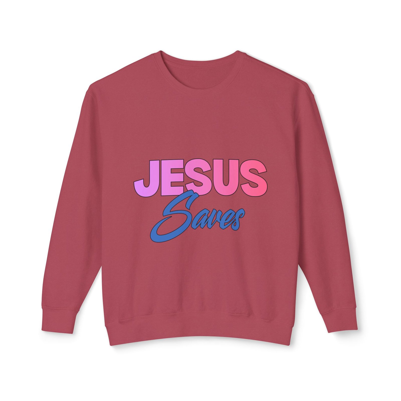 “Jesus Saves” - Crewneck - Image 15