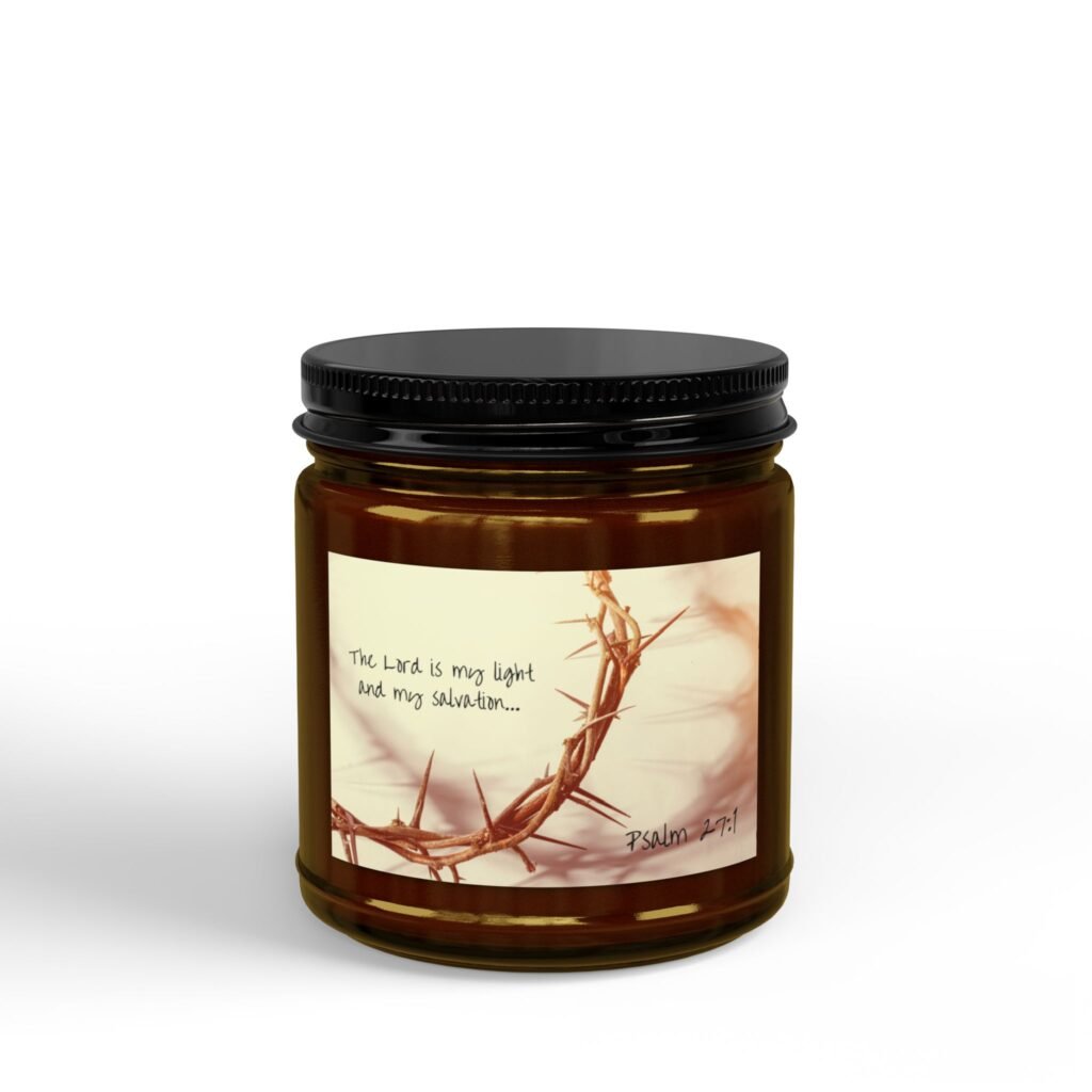 "The Lord Is My Light" — Soy Candle (4oz & 9oz)