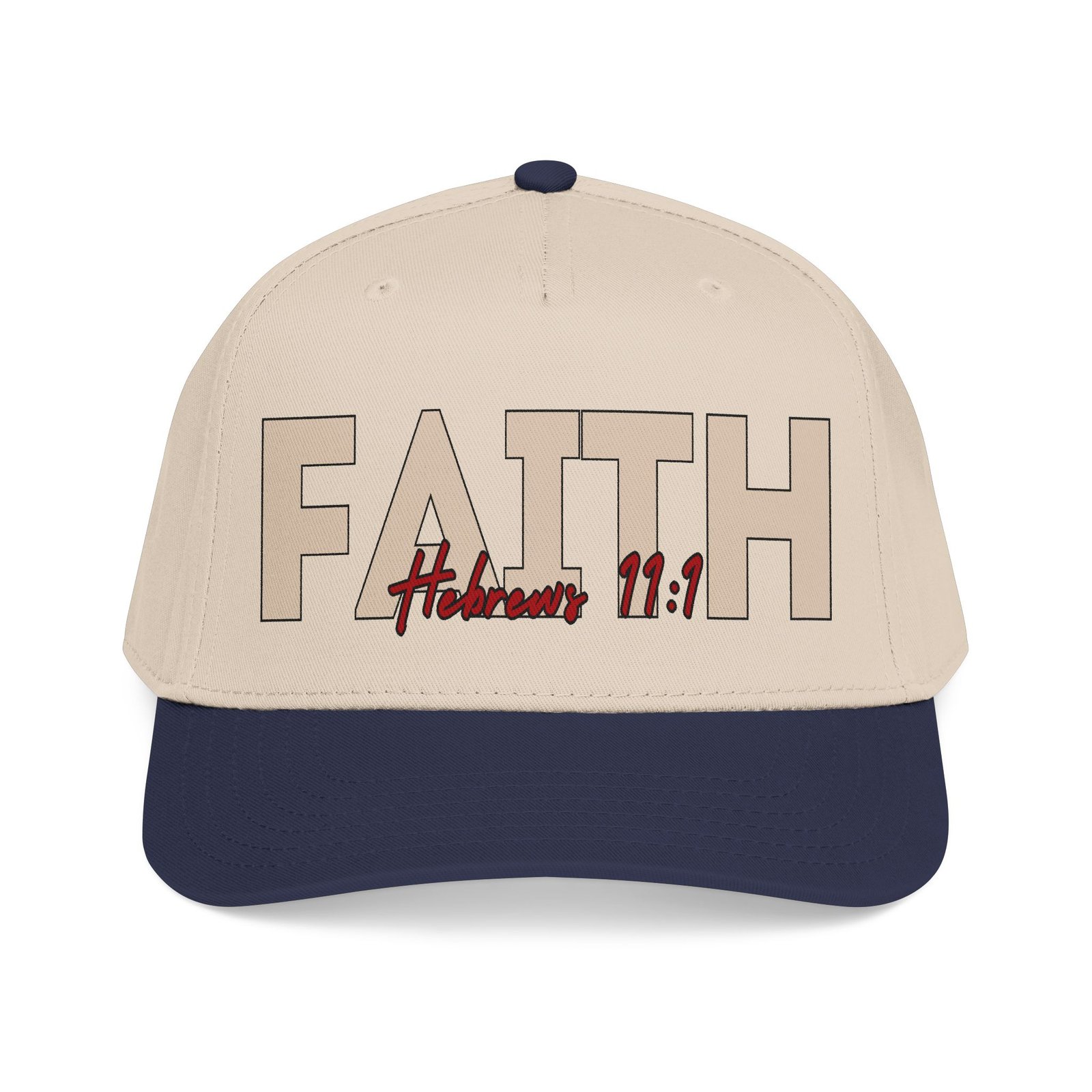 Hebrews 11:1 Faith Baseball Cap - Image 6