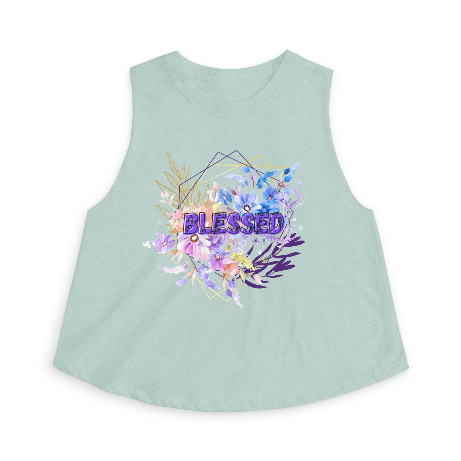 'Blessed' — Floral Crop Top - Image 7