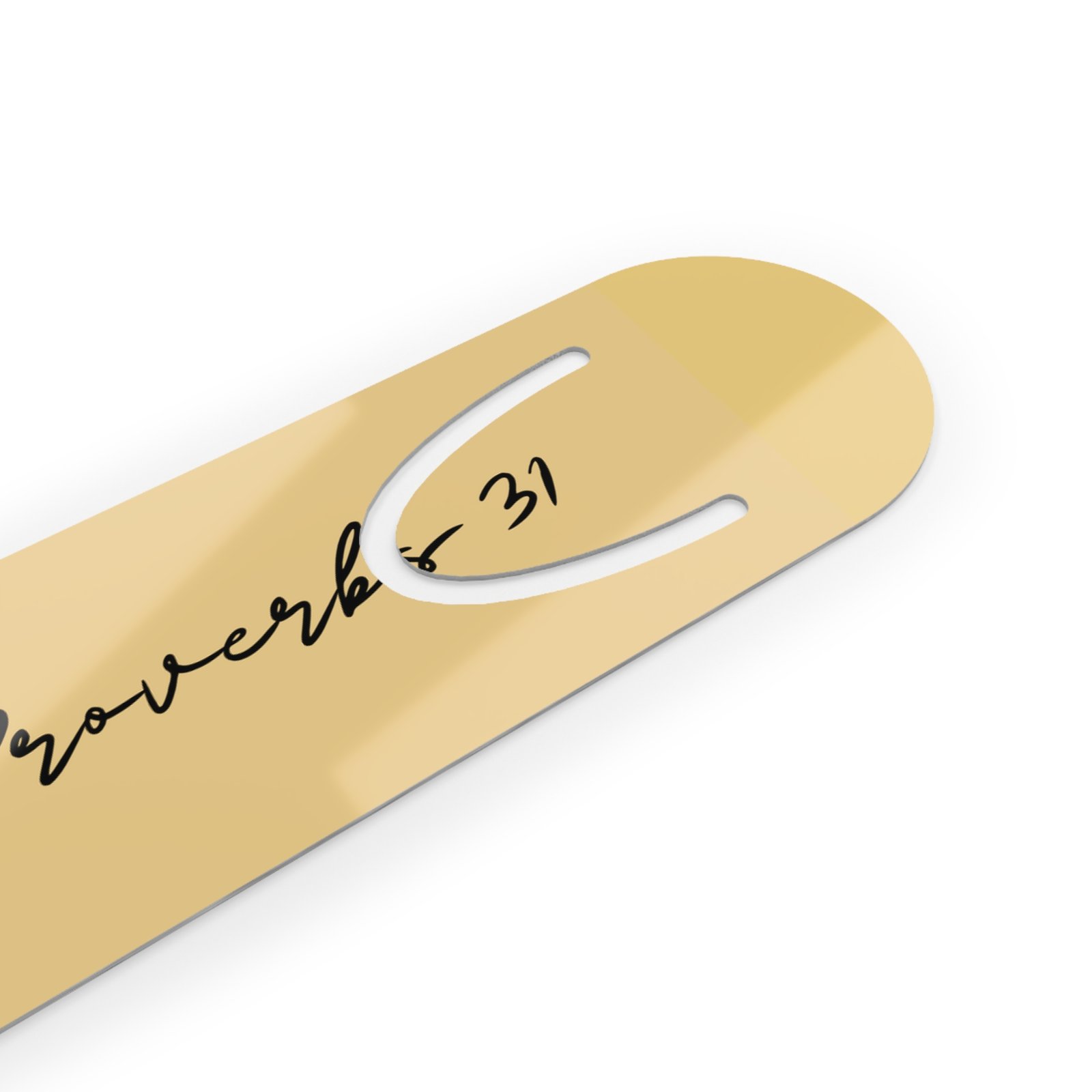 Proverbs 31:30: Gold Crown — Bookmark - Image 3
