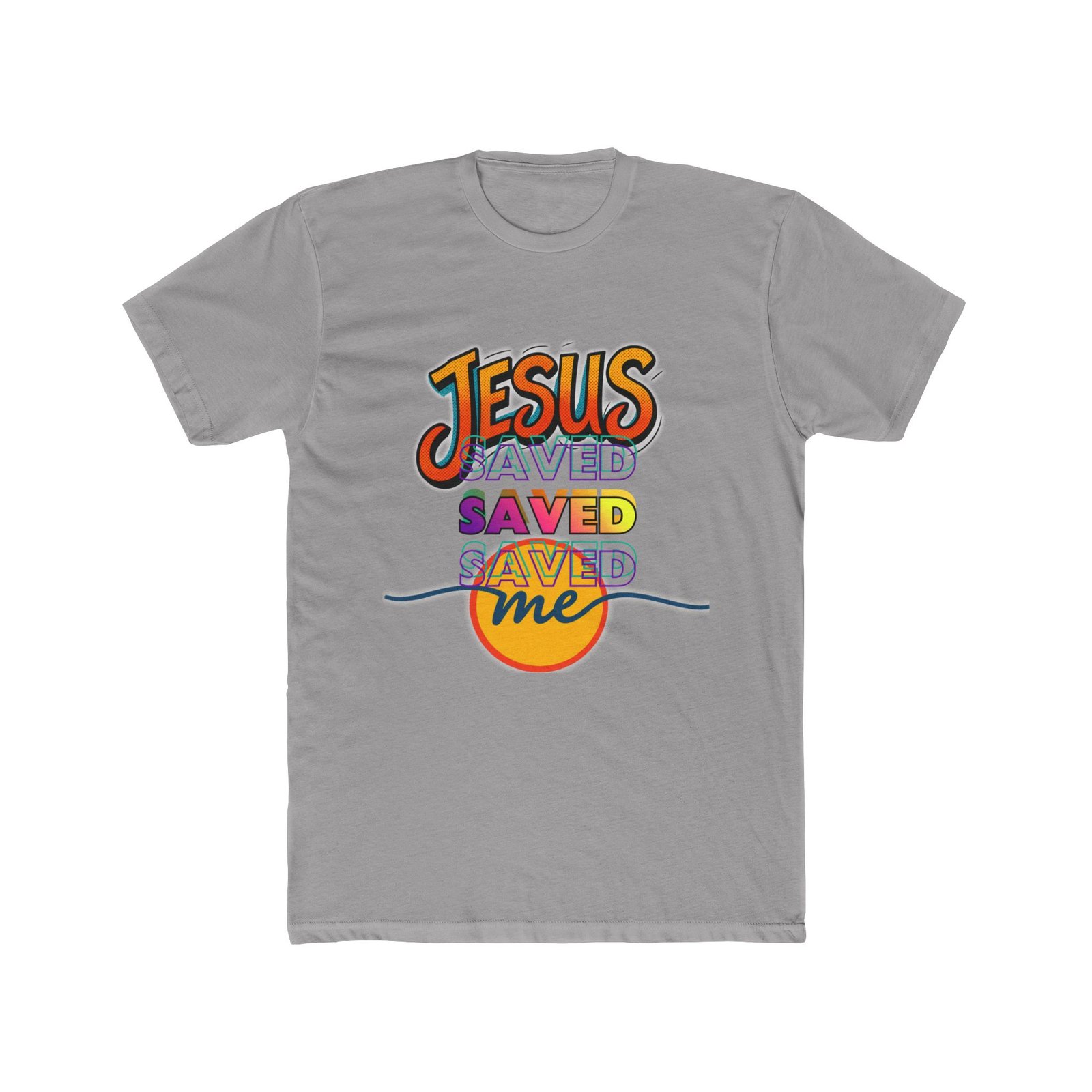 "Jesus Saved Me" — Retro Tee - Image 3