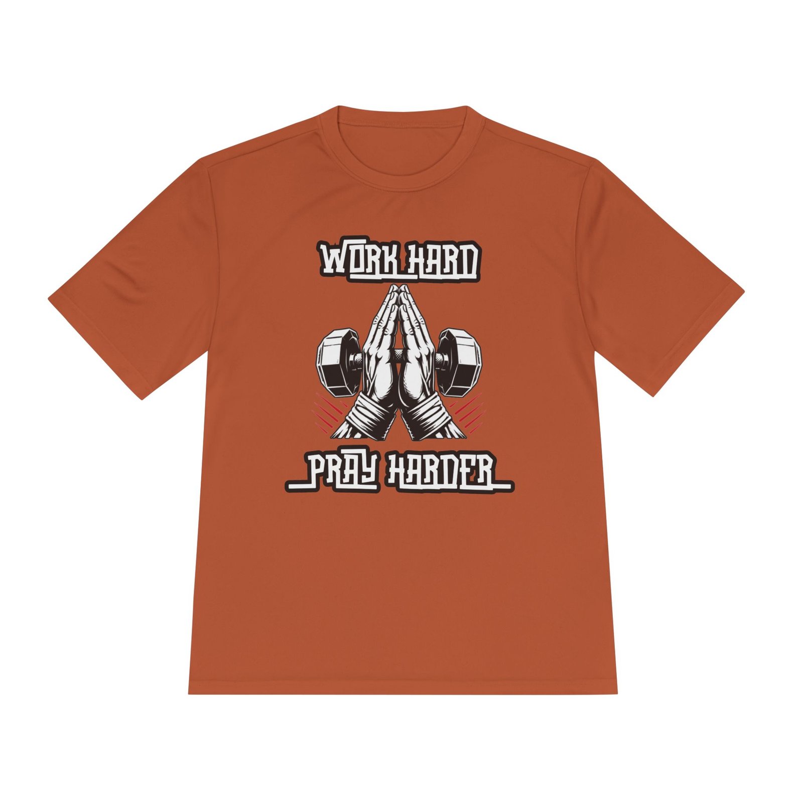 Work Hard Pray Harder - Tee - Image 8