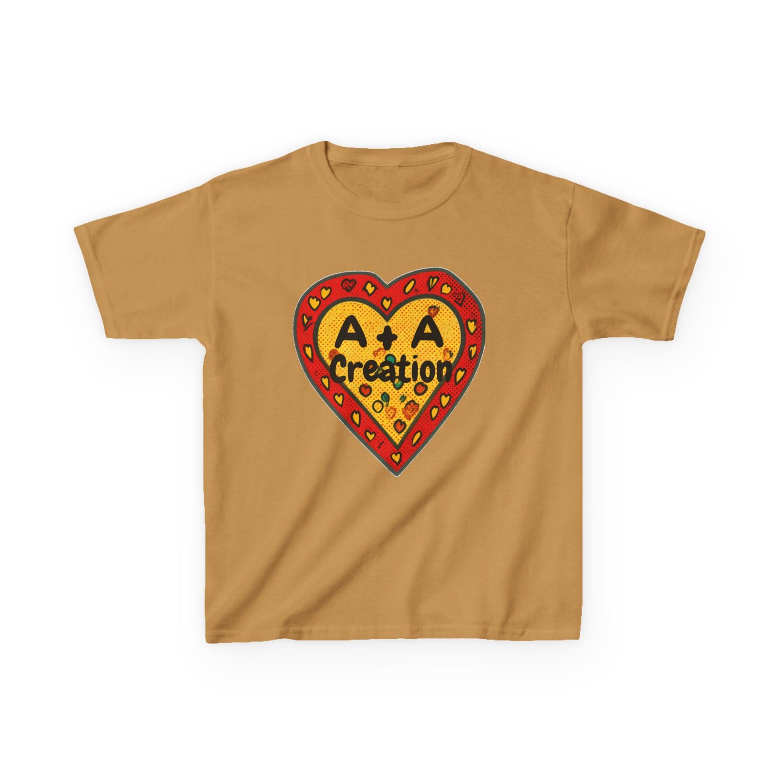 'A+A Creations' Heart - Kids Tee - Image 7