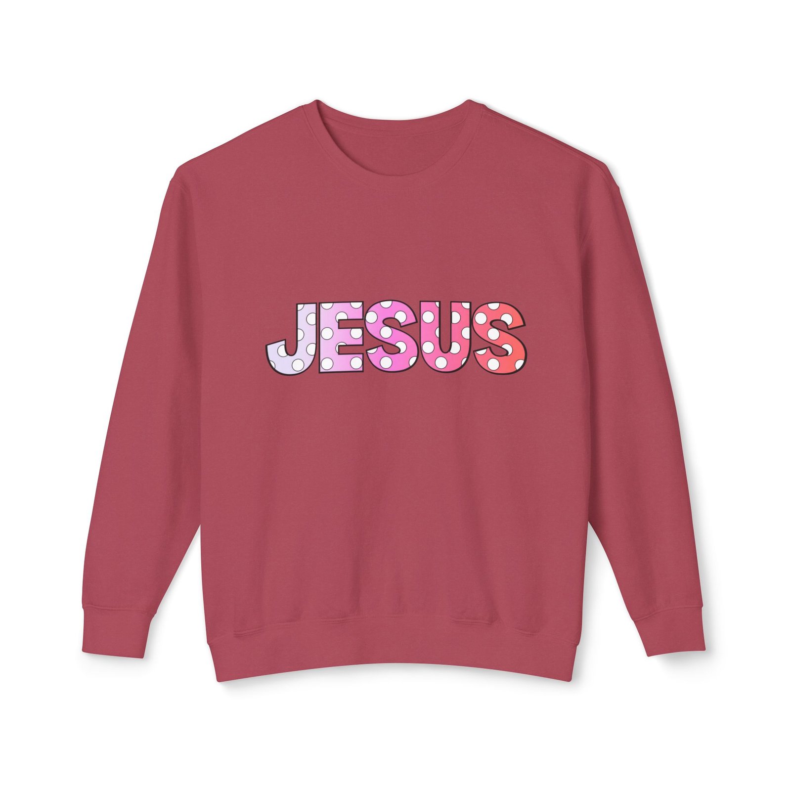 'Jesus' Polka Dot - Crewneck - Image 13