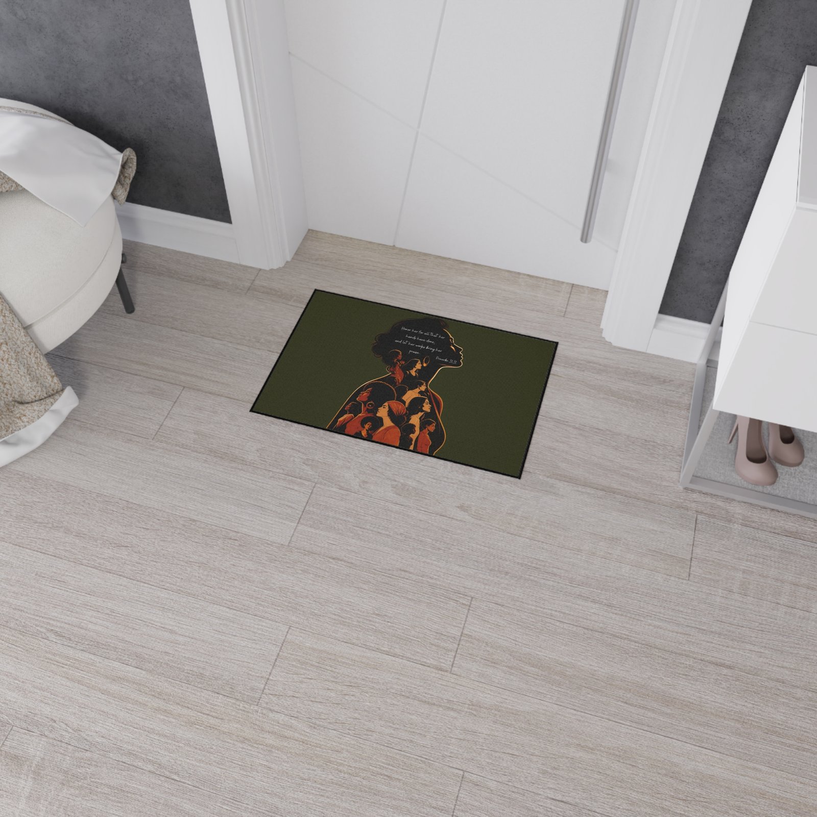 'You Are' — Proverbs 31 Woman Floor Mat - Image 19