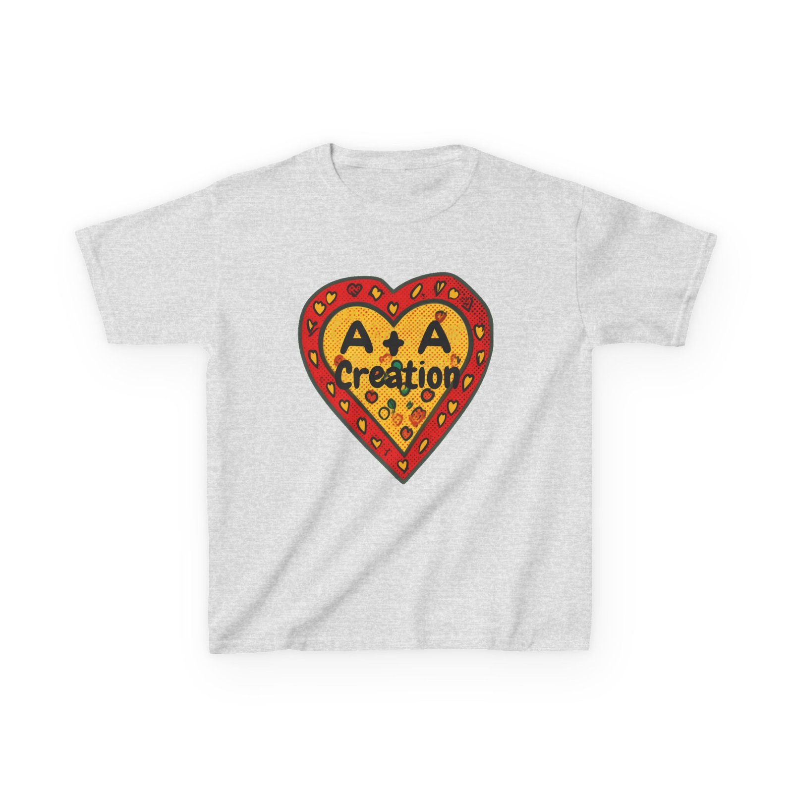 'A+A Creations' Heart - Kids Tee - Image 3