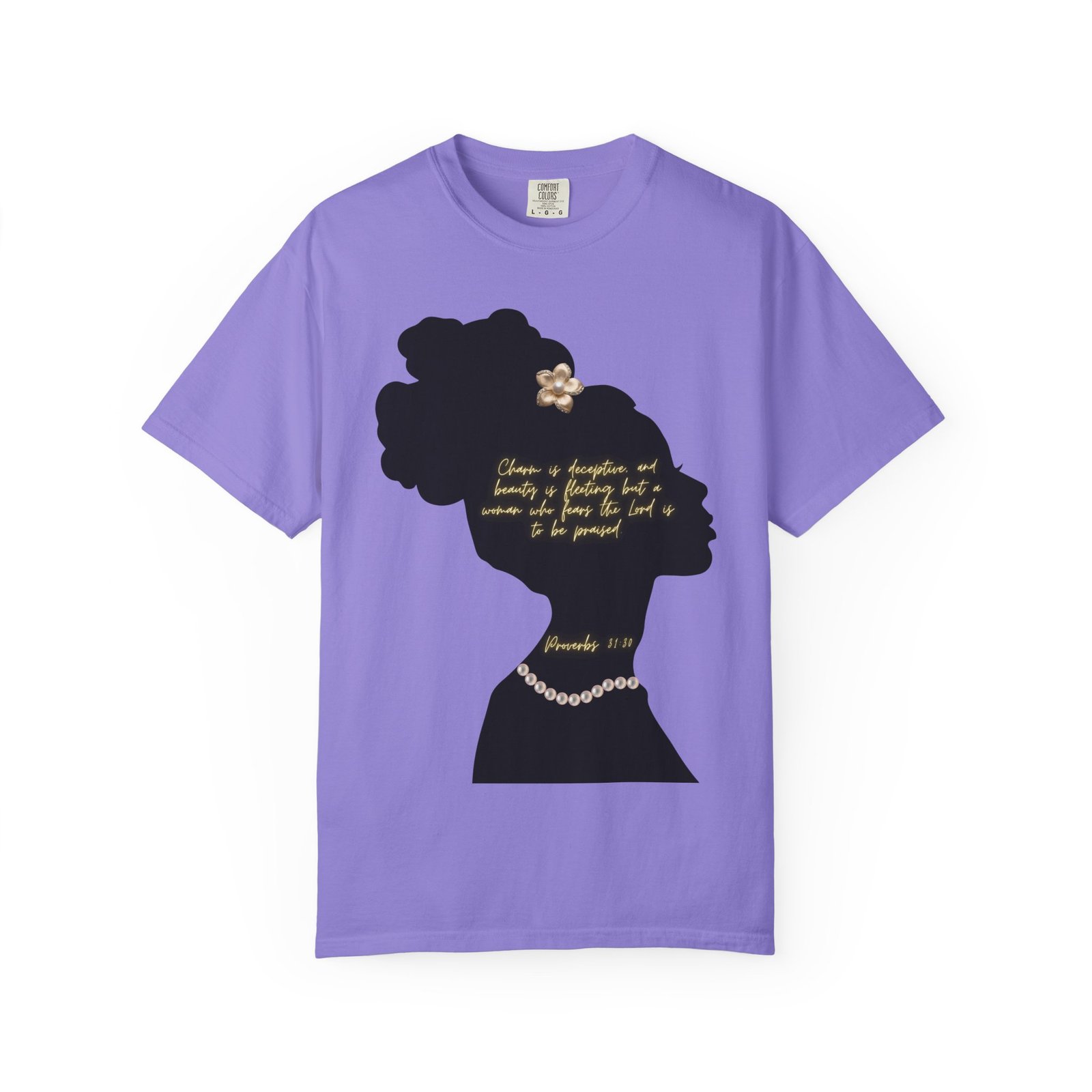 Proverbs 31:30 Pearls - T-Shirt - Image 13
