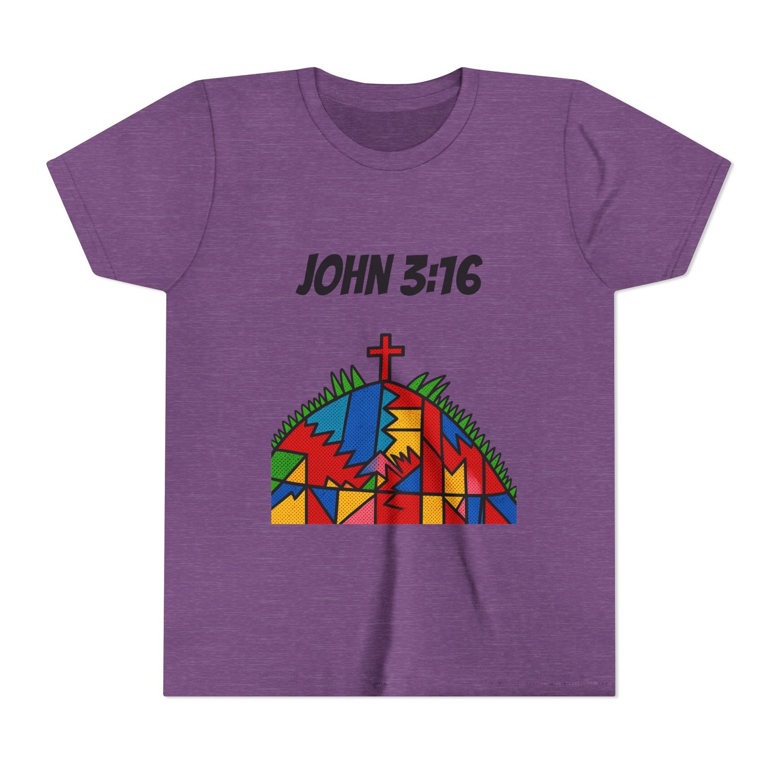 'John 3:16' Youth — T-Shirt - Image 13