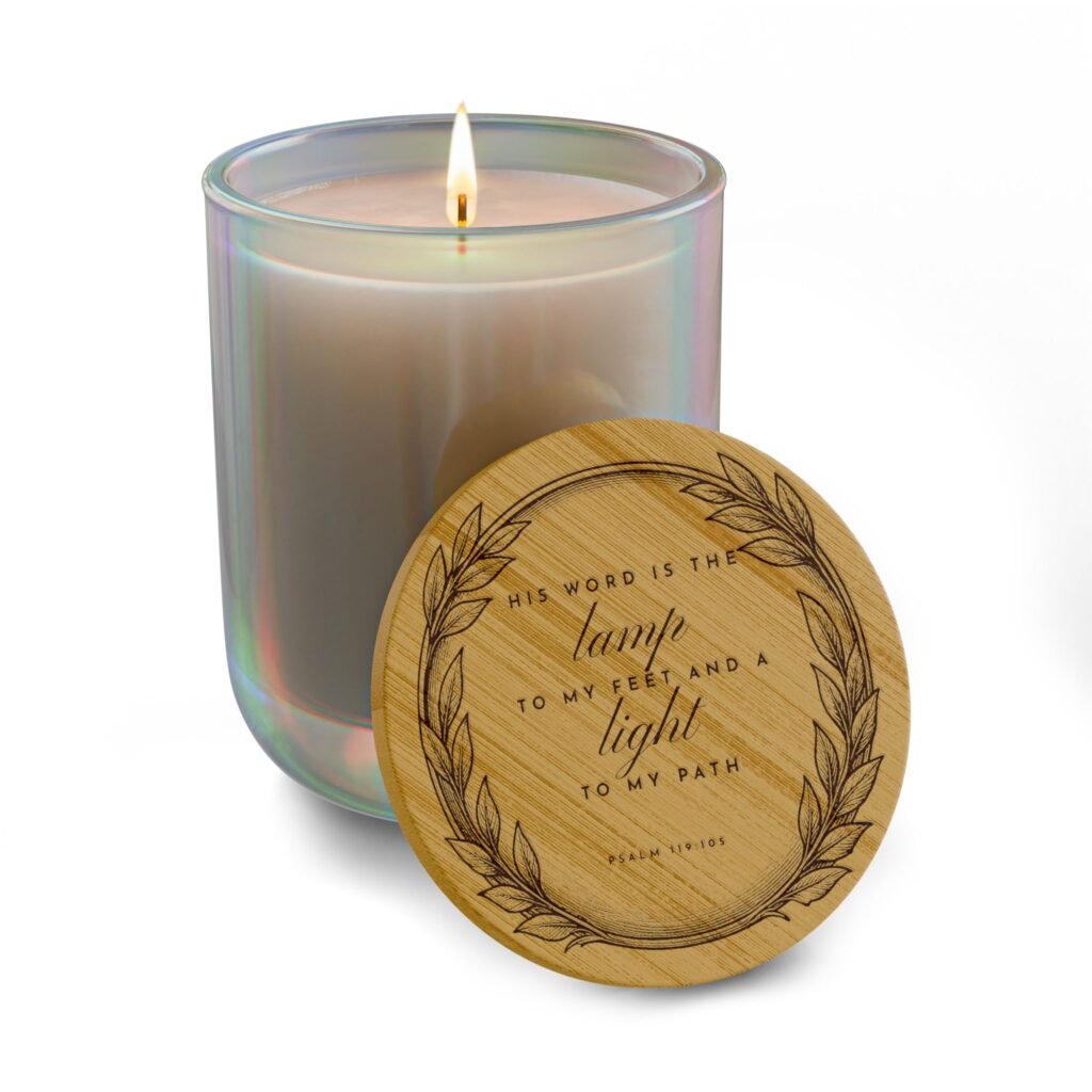 'Lamp To My Feet' — Scented Soy Candle