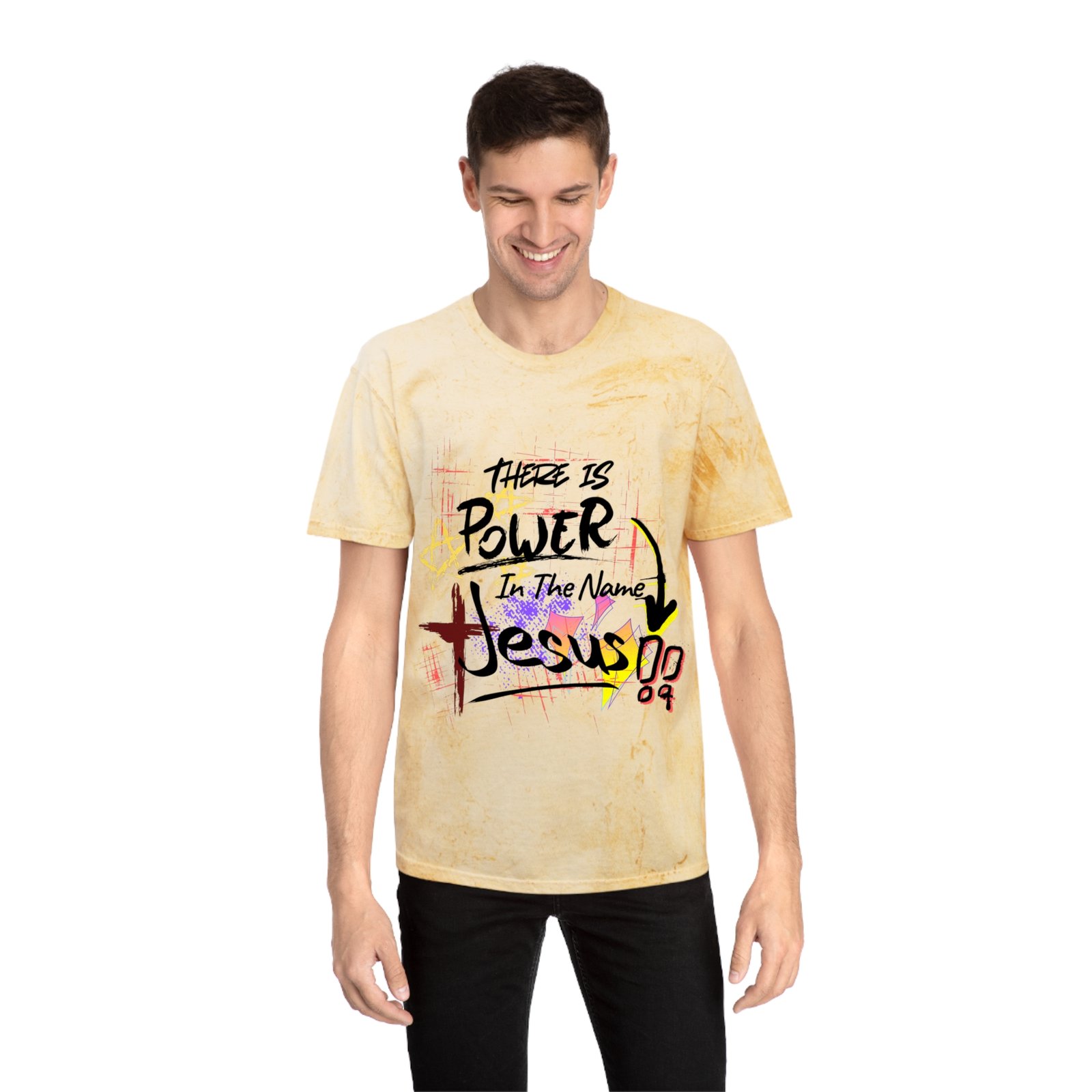 "There Is Power in the Name Jesus" - T-shirt - Image 5