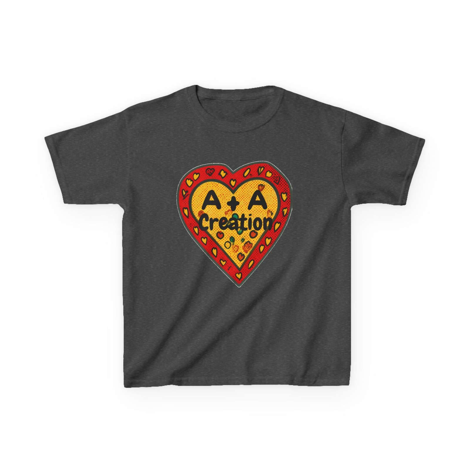 'A+A Creations' Heart - Kids Tee - Image 8