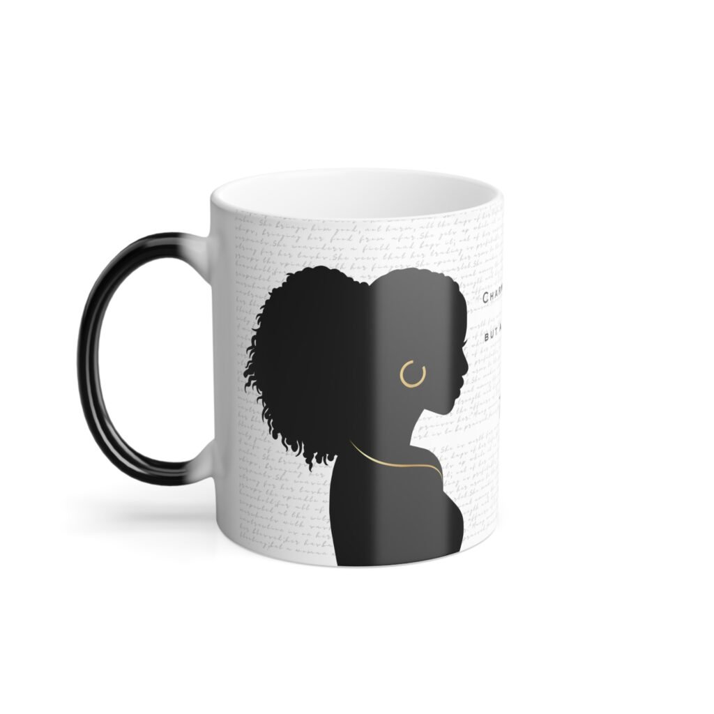 Proverbs 31:30: Gold Earring - Color Morphing Mug (11oz)