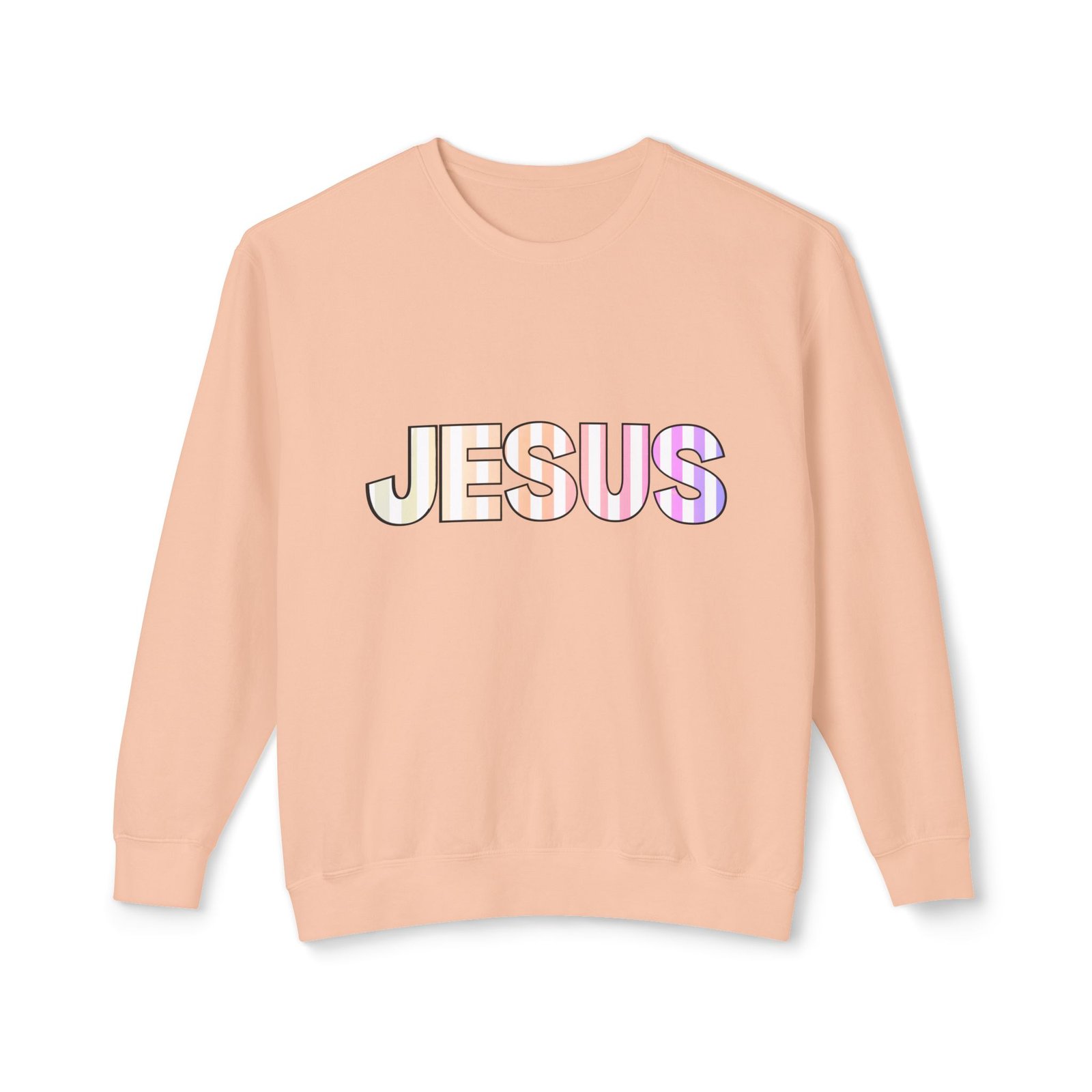 'Jesus' Striped - Crewneck - Image 5