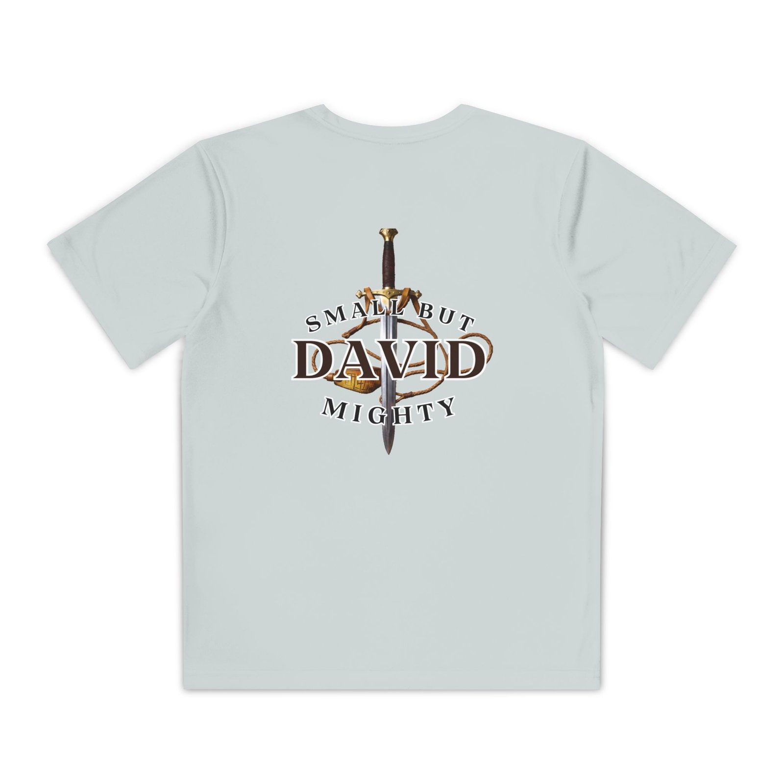 1 Timothy 4:12: 'Small But Mighty' - Youth Competitor Tee - Image 4