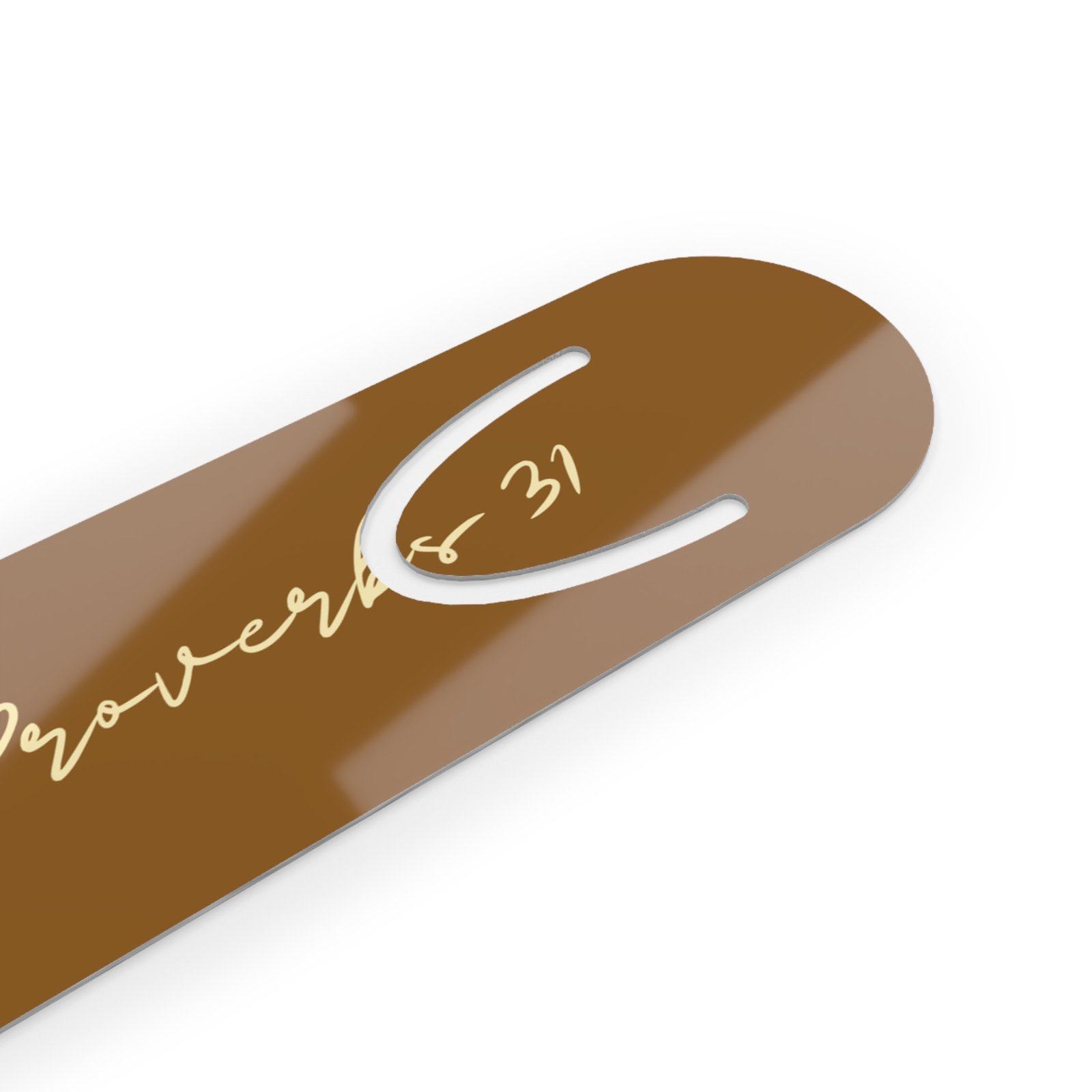 Proverbs 31:30: Gold Scarf — Bookmark - Image 3