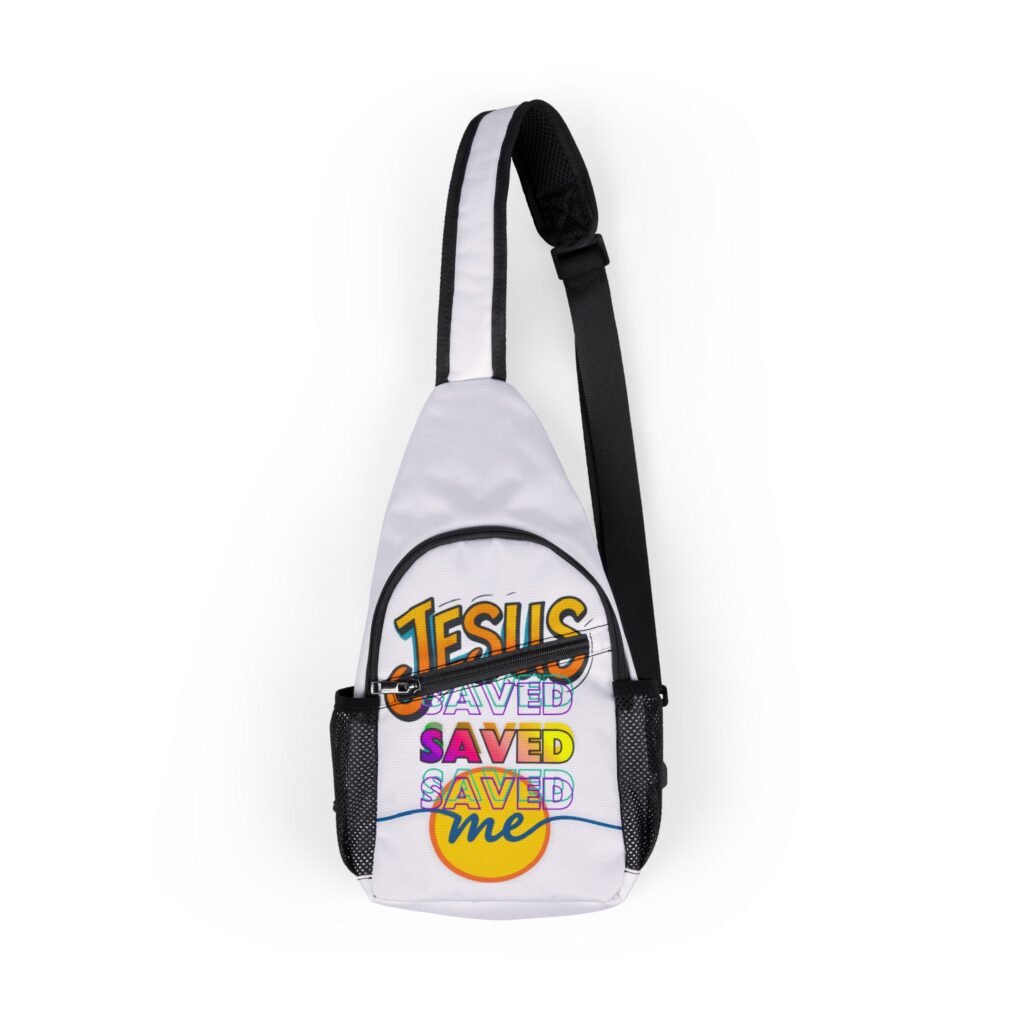 "Jesus Saved Me" — Chest Bag