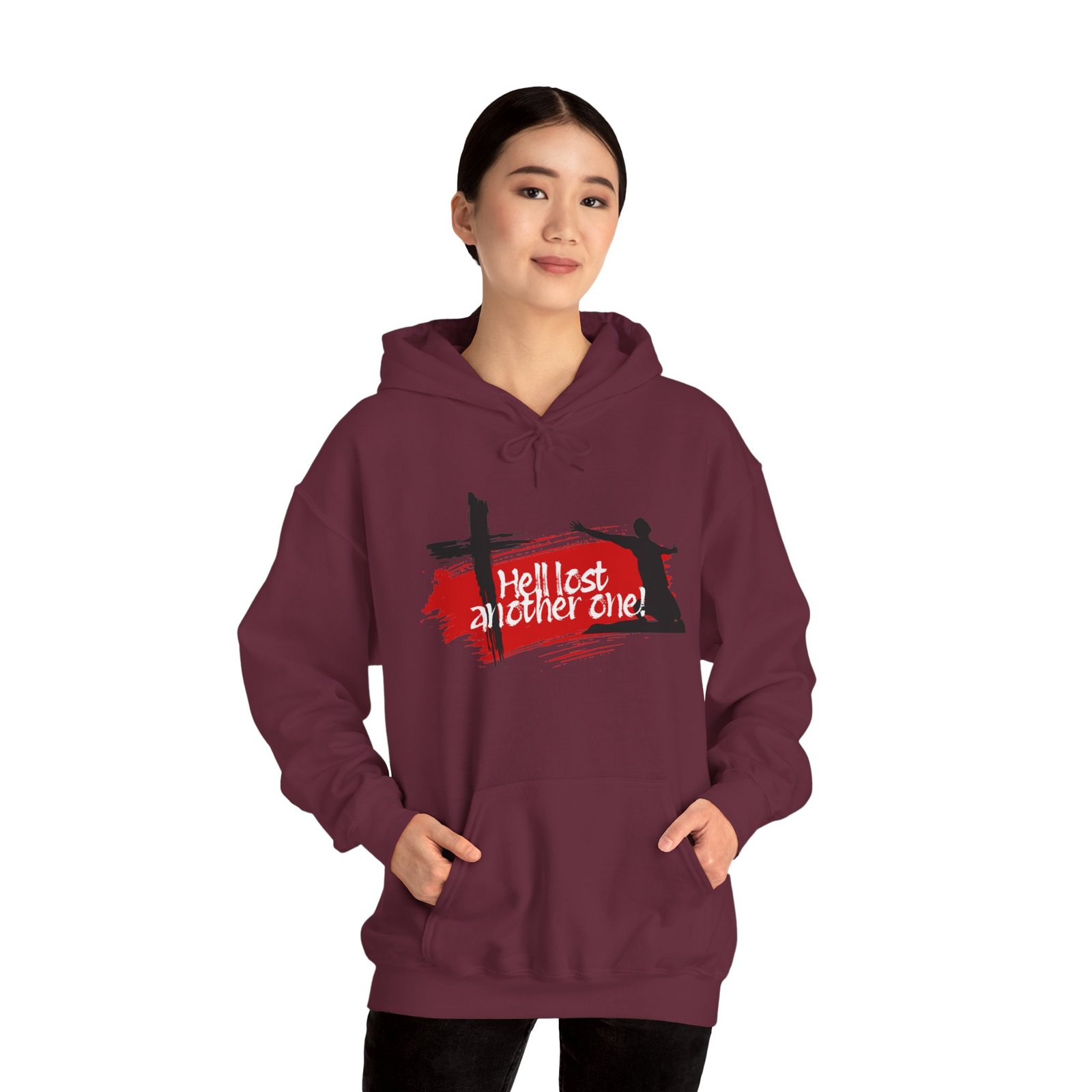 "Hell Lost Another One" - Hoodie - Image 9
