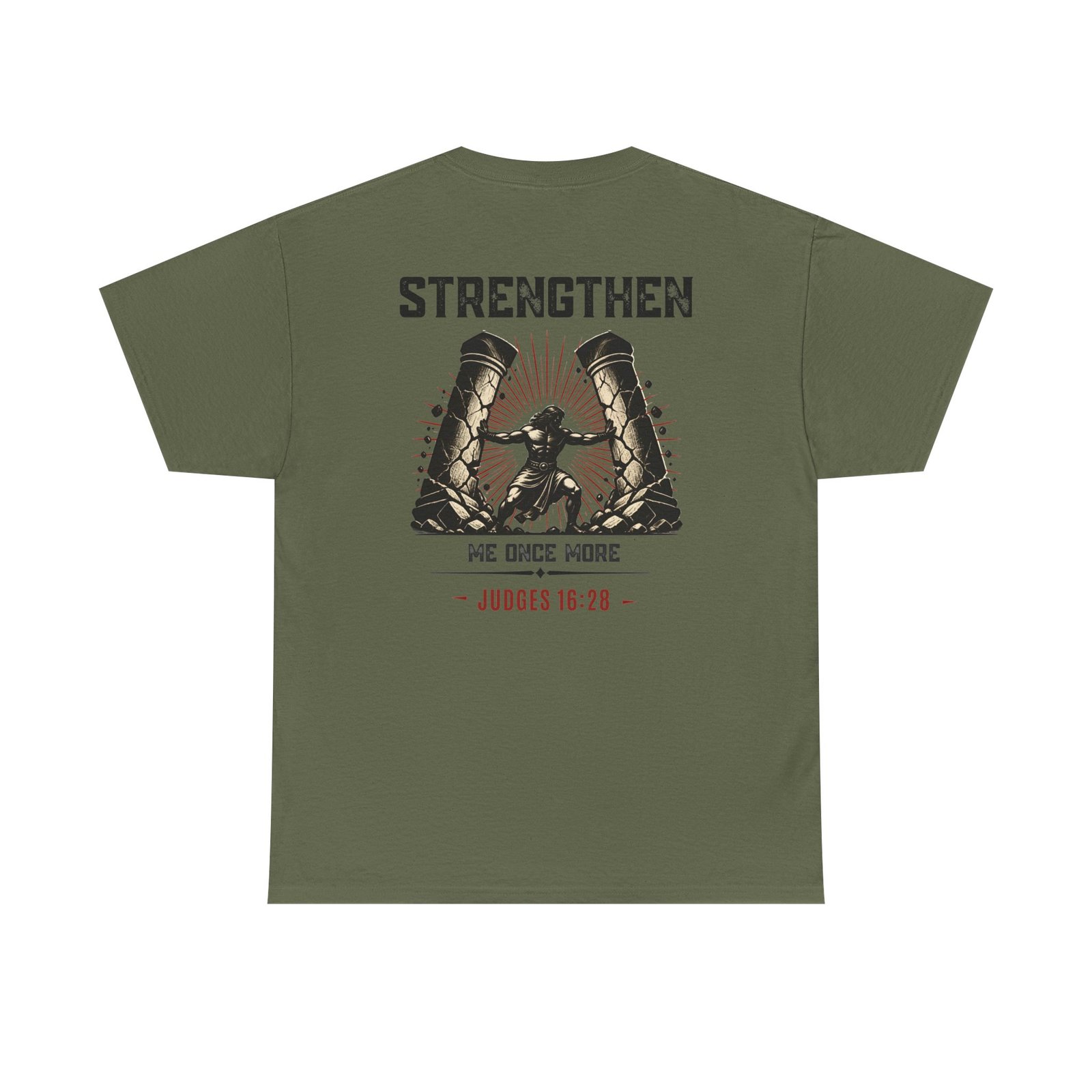 'Strengthen Me': Judges 16:28 - Tee - Image 18