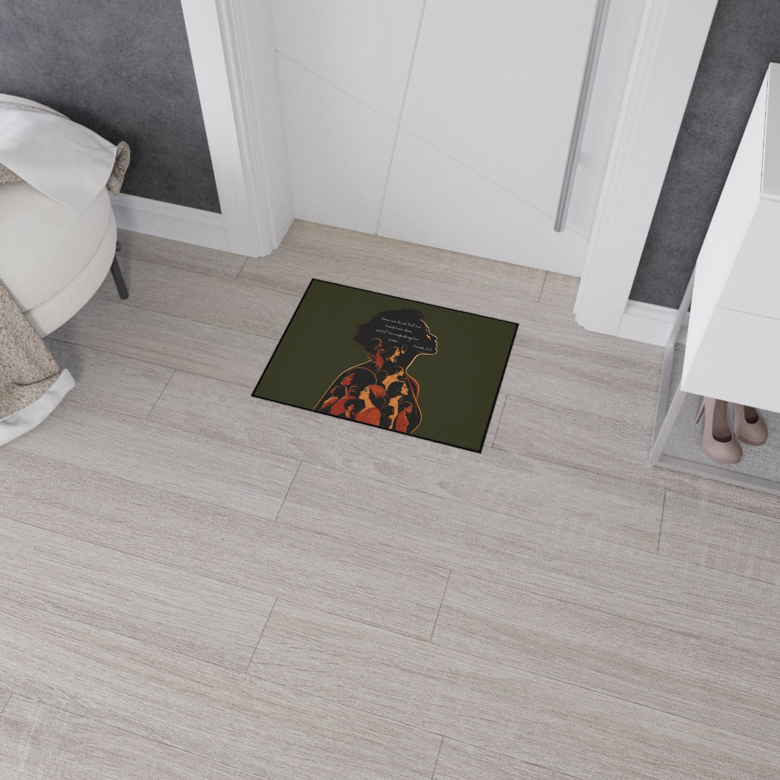'You Are' — Proverbs 31 Woman Floor Mat - Image 14