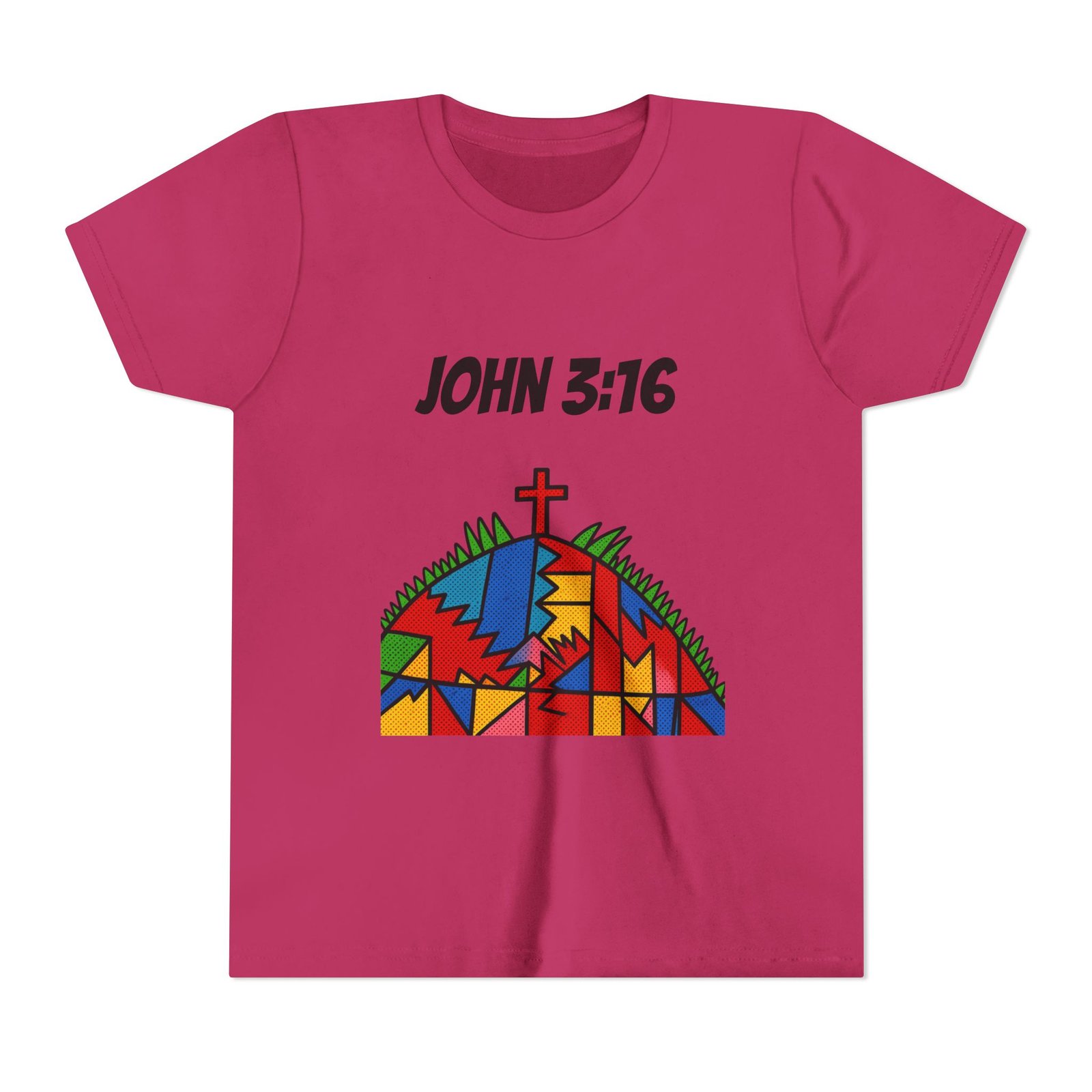 'John 3:16' Youth — T-Shirt - Image 15
