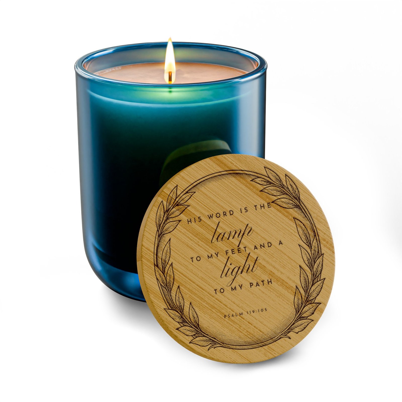 'Lamp To My Feet' — Scented Soy Candle - Image 6