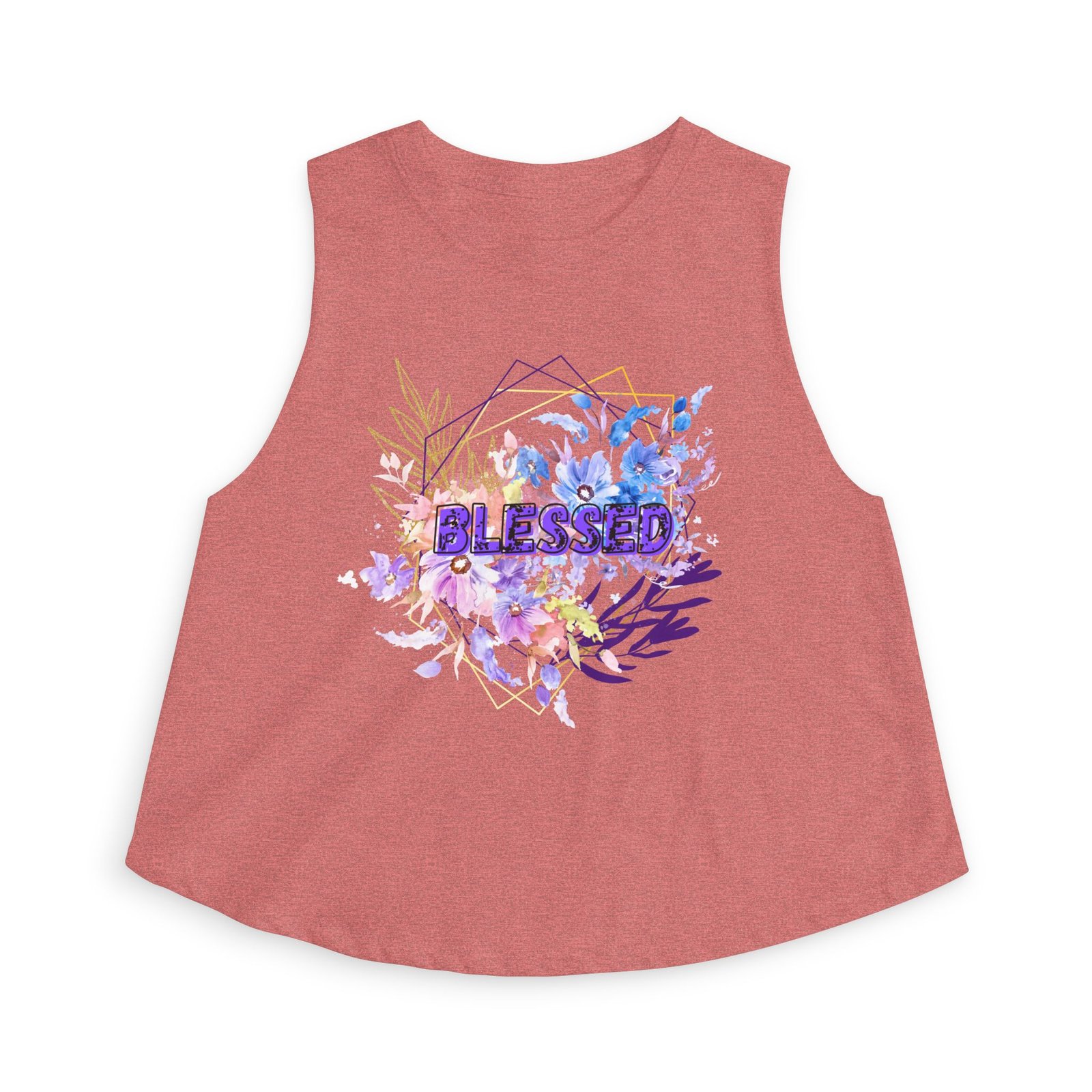 'Blessed' — Floral Crop Top - Image 5