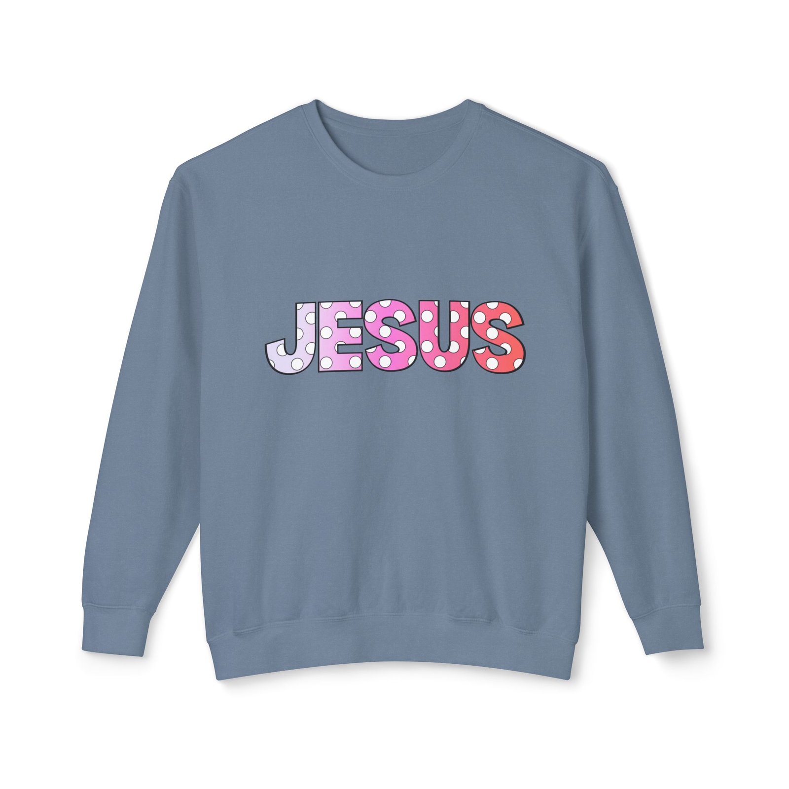 'Jesus' Polka Dot - Crewneck - Image 12