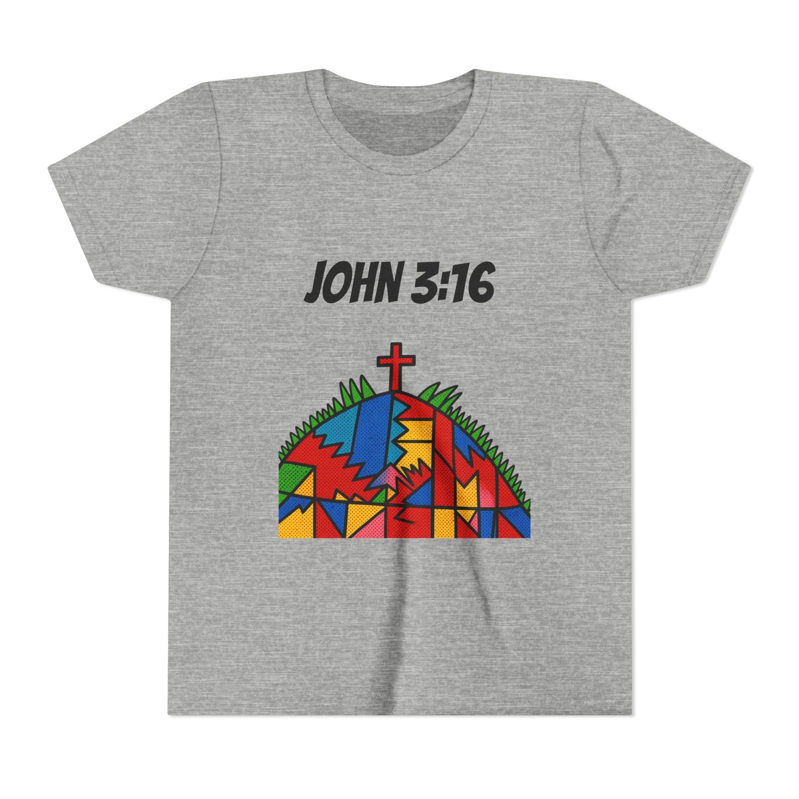 'John 3:16' Youth — T-Shirt - Image 10