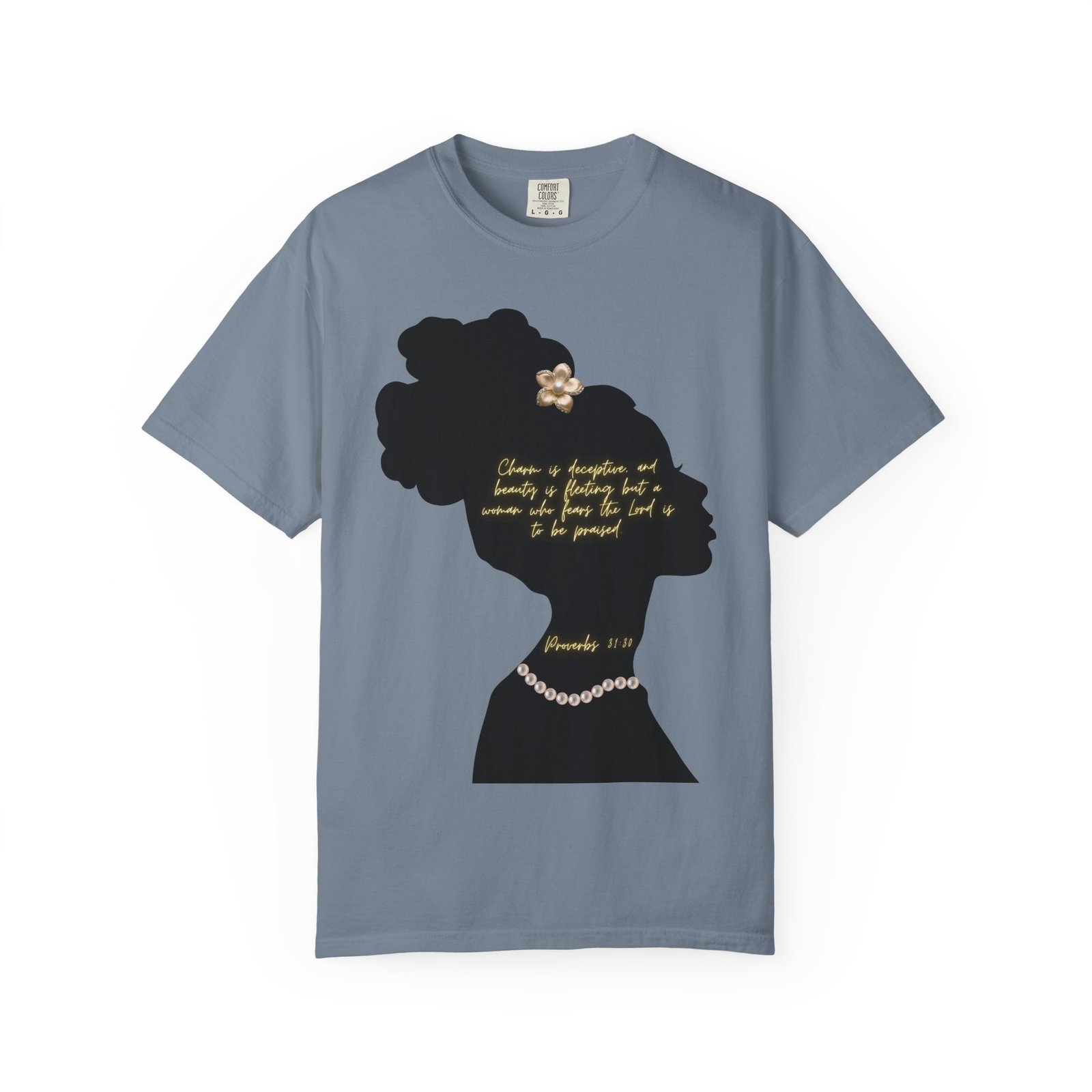 Proverbs 31:30 Pearls - T-Shirt - Image 12