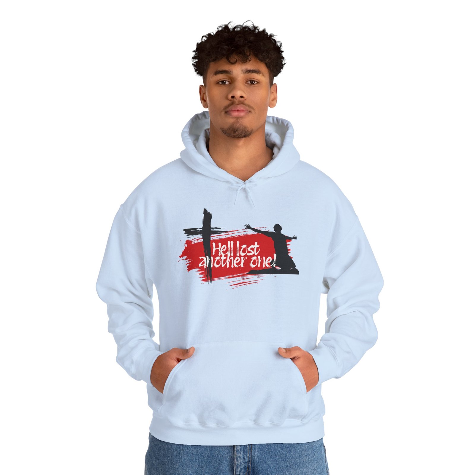 "Hell Lost Another One" - Hoodie - Image 2