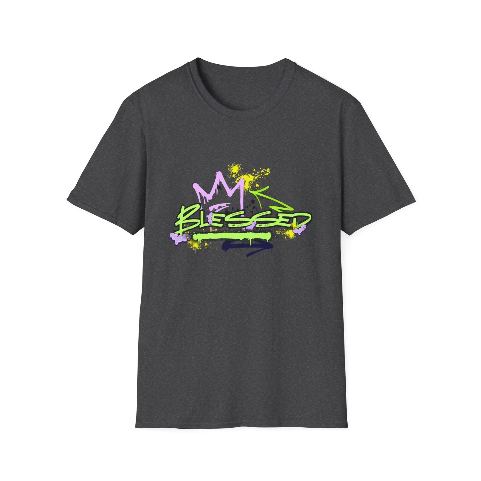 'Blessed' Graffiti — T-Shirt - Image 7