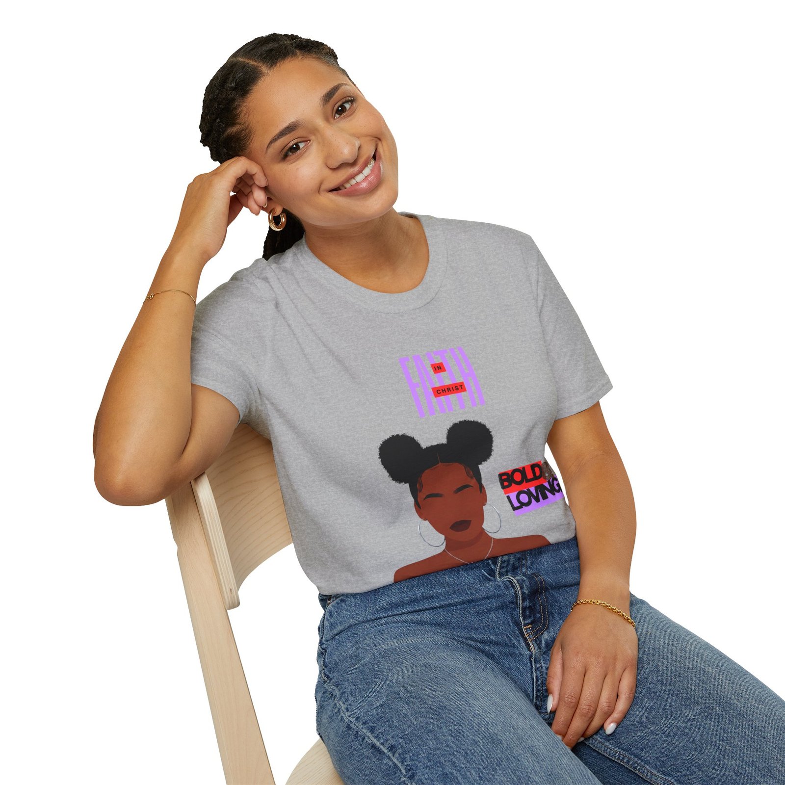 'Faith in Christ': Bold & Loving — Tee - Image 12