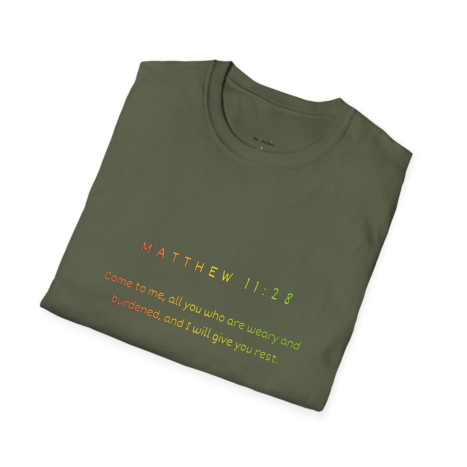 "Come To Me, All Who Are Weary" - Tee - Image 16