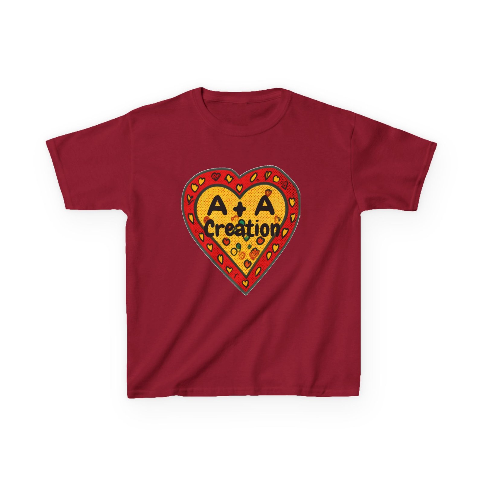 'A+A Creations' Heart - Kids Tee - Image 15