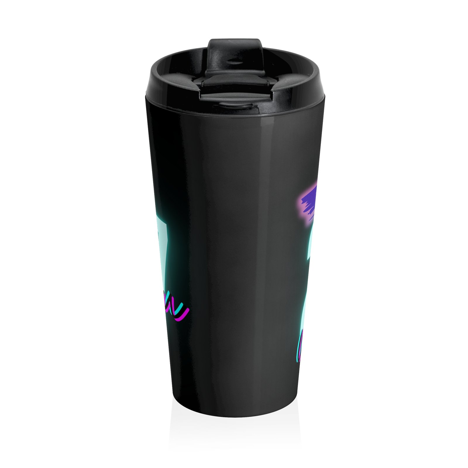 'He Is With You 24/7' - Stainless Steel Travel Mug - Image 2