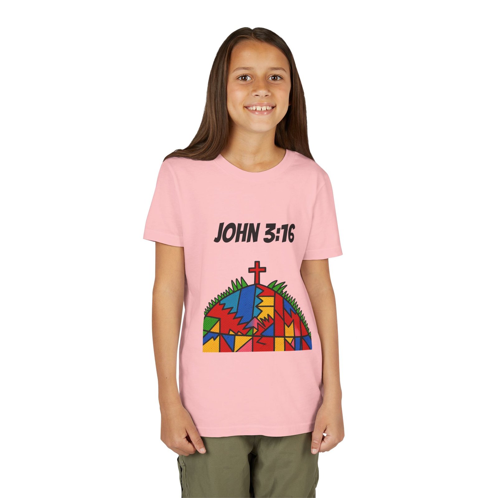 'John 3:16' Youth — T-Shirt - Image 17