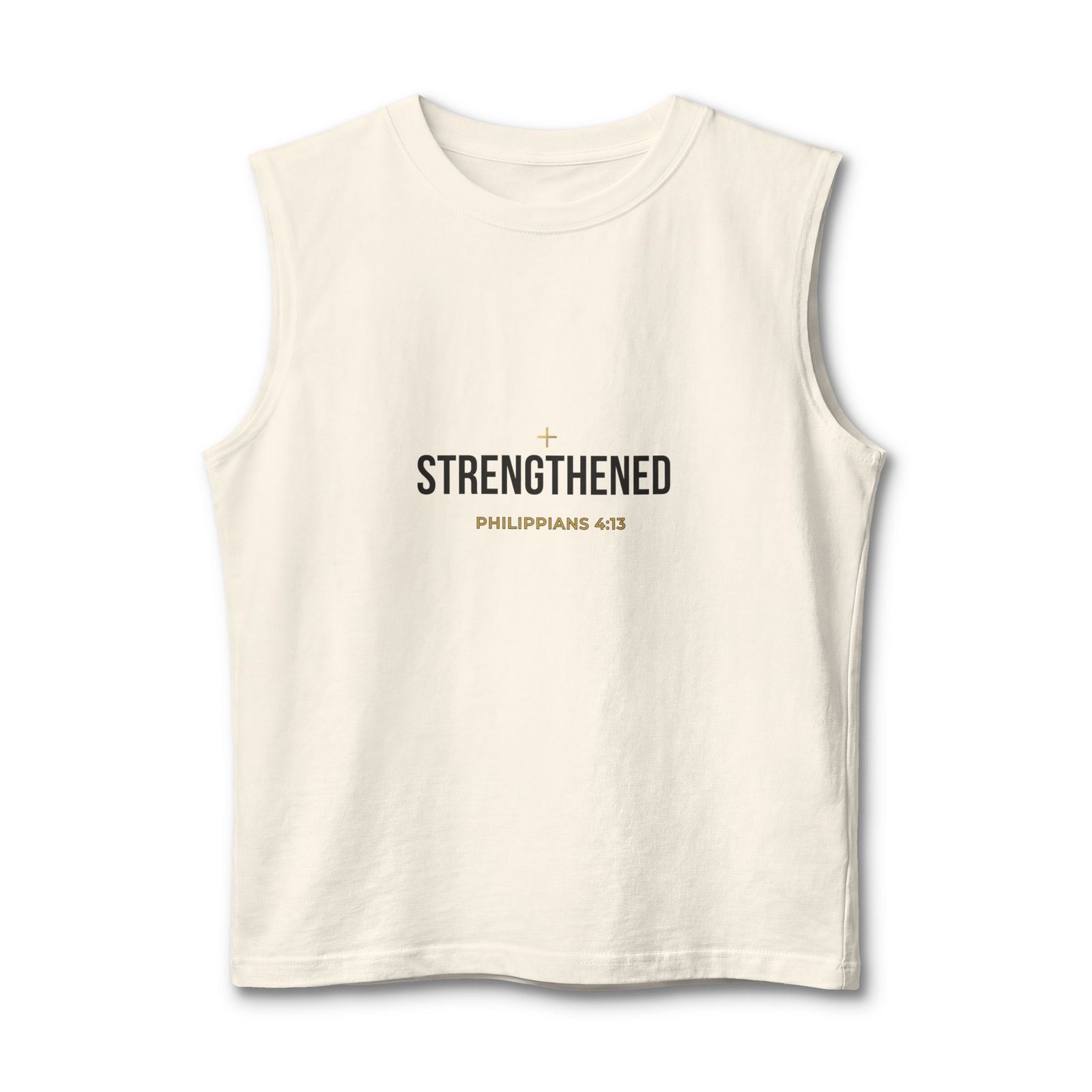 'Strengthened' Philippians 4:13 - Muscle Tank - Image 5