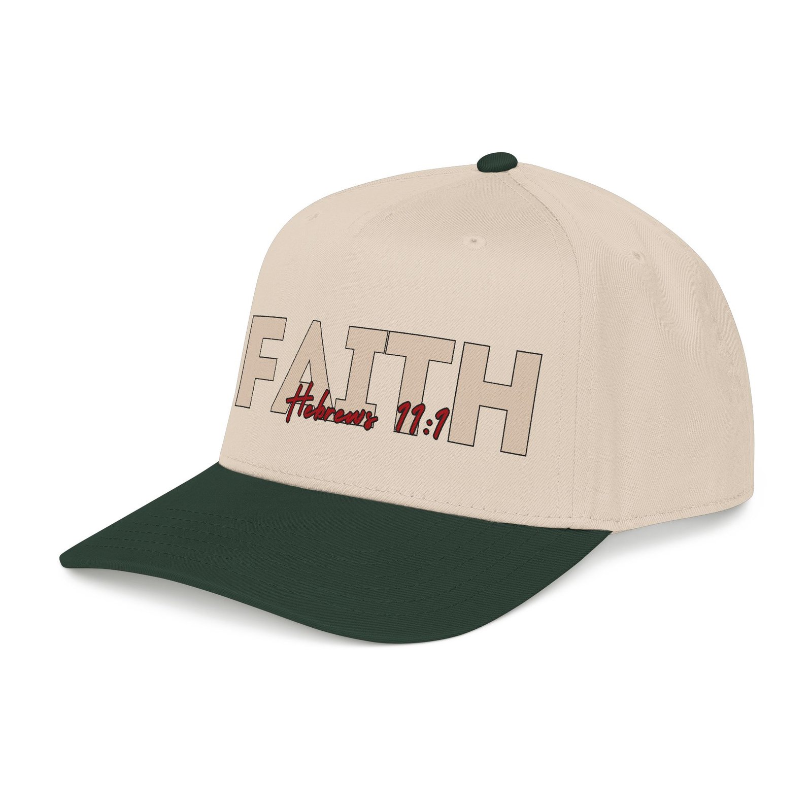 Hebrews 11:1 Faith Baseball Cap - Image 2