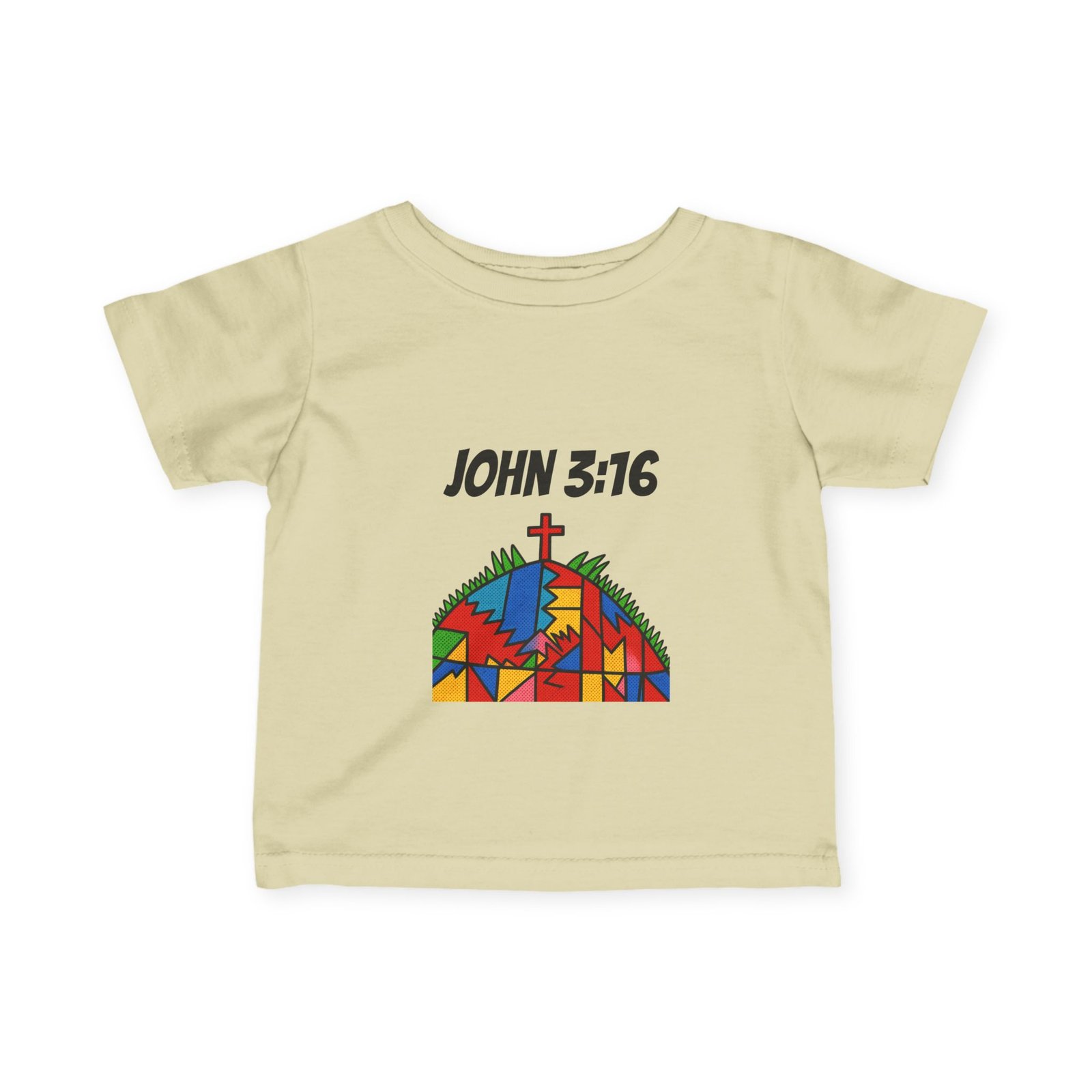 'John 3:16' — Infant Tee - Image 5