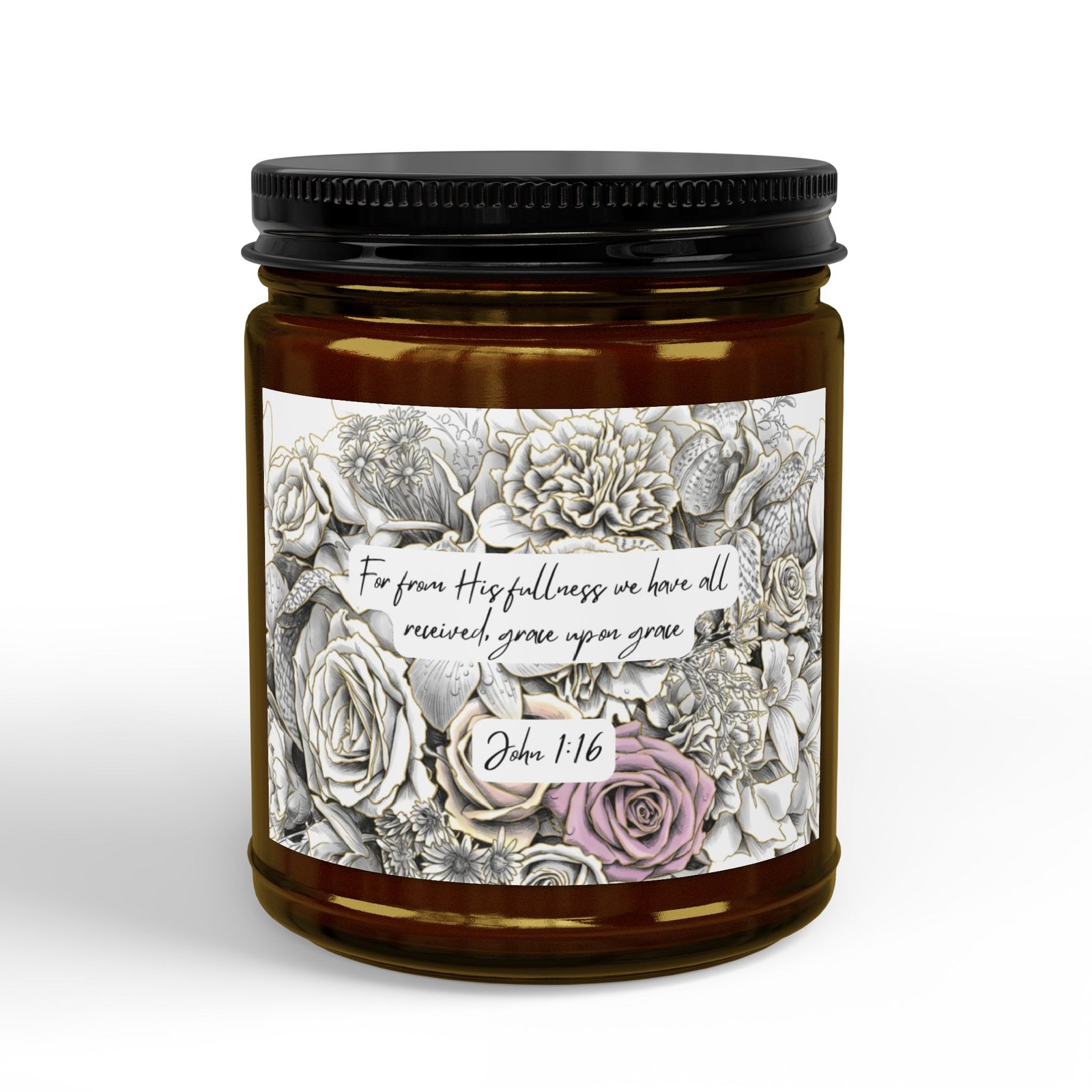 'Grace Upon Grace' — Soy Candle (4oz & 9oz) - Image 3