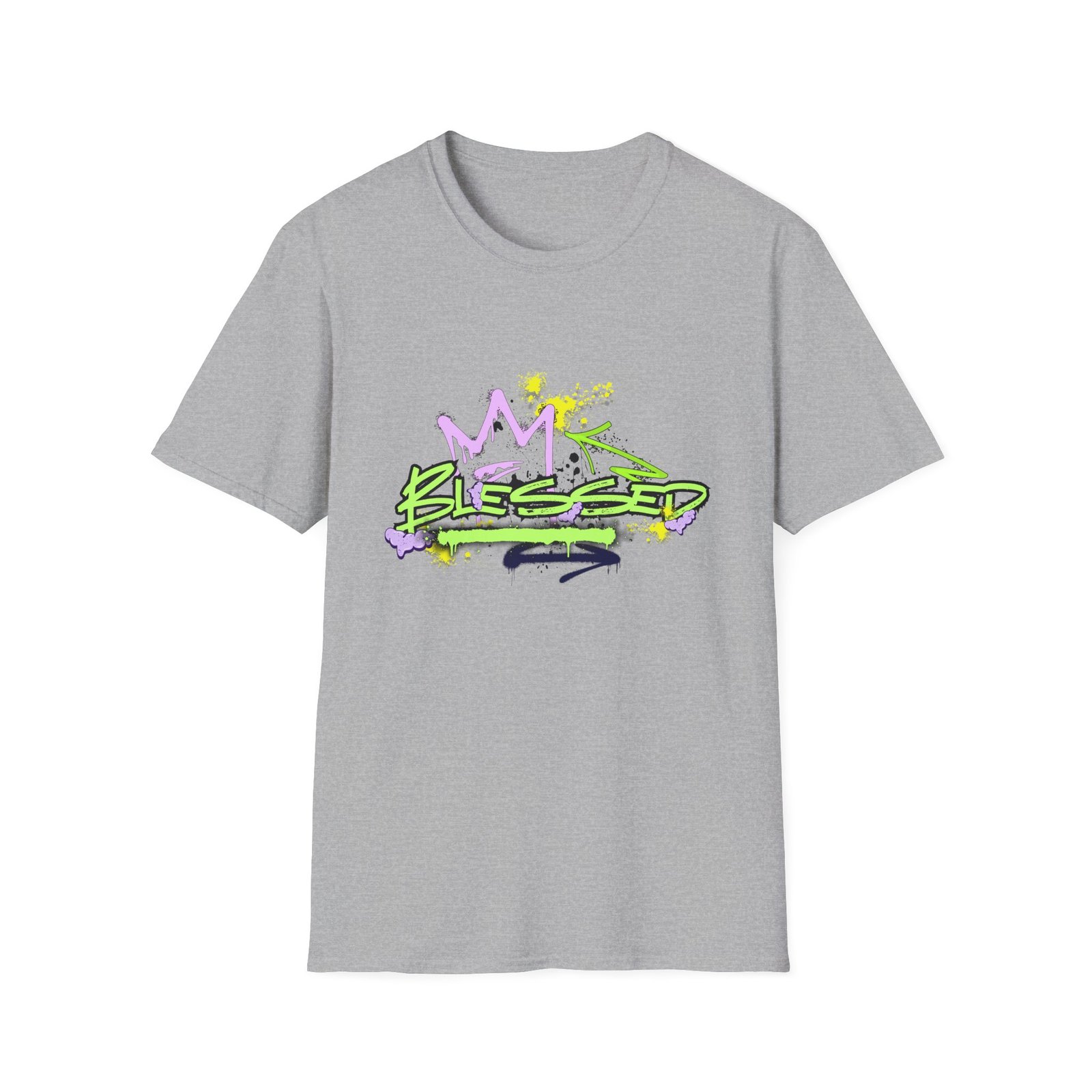 'Blessed' Graffiti — T-Shirt - Image 4
