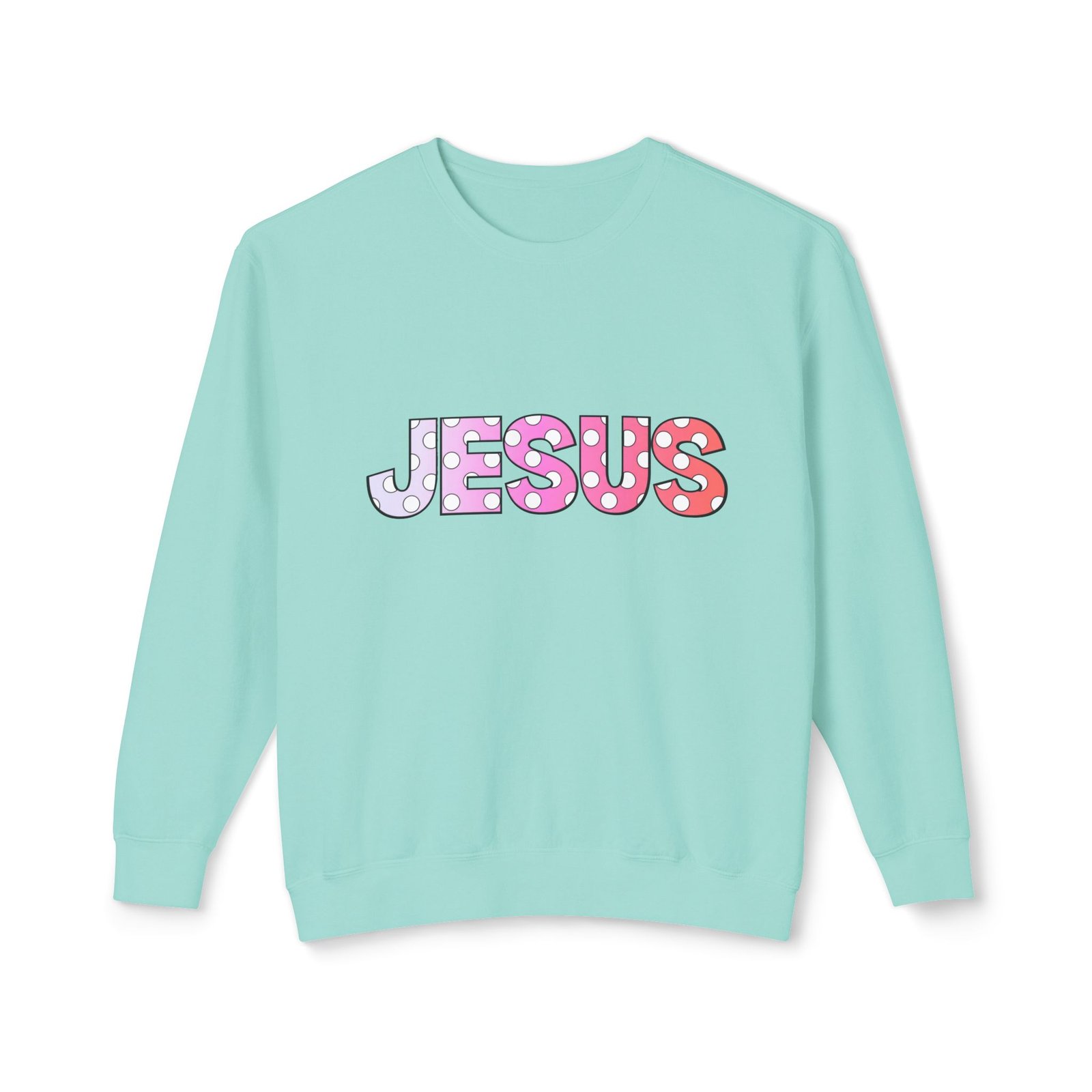 'Jesus' Polka Dot - Crewneck - Image 10