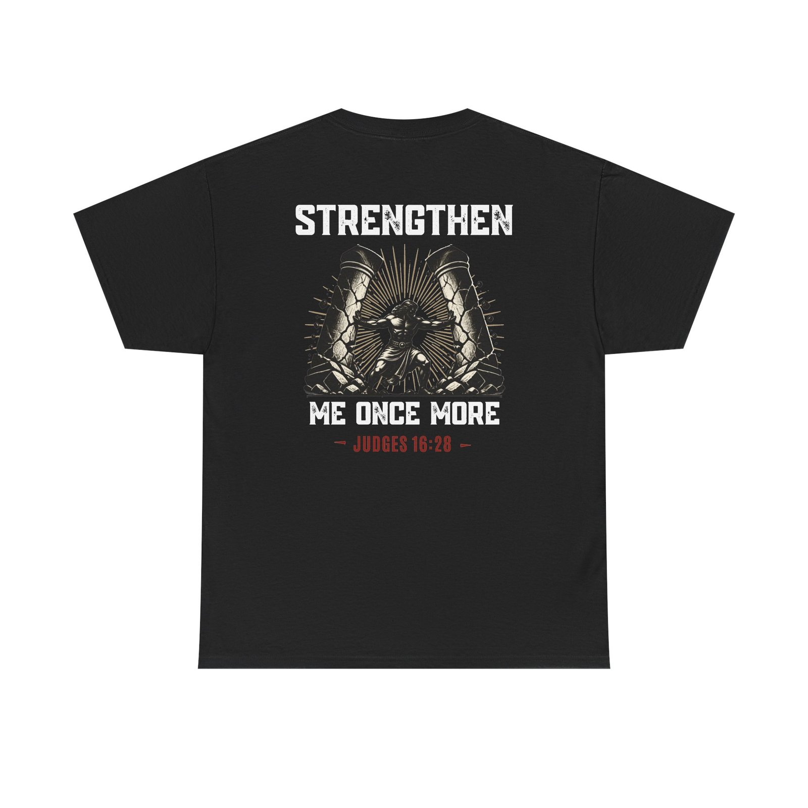 'Strengthen Me': Judges 16:28 - Tee - Image 3