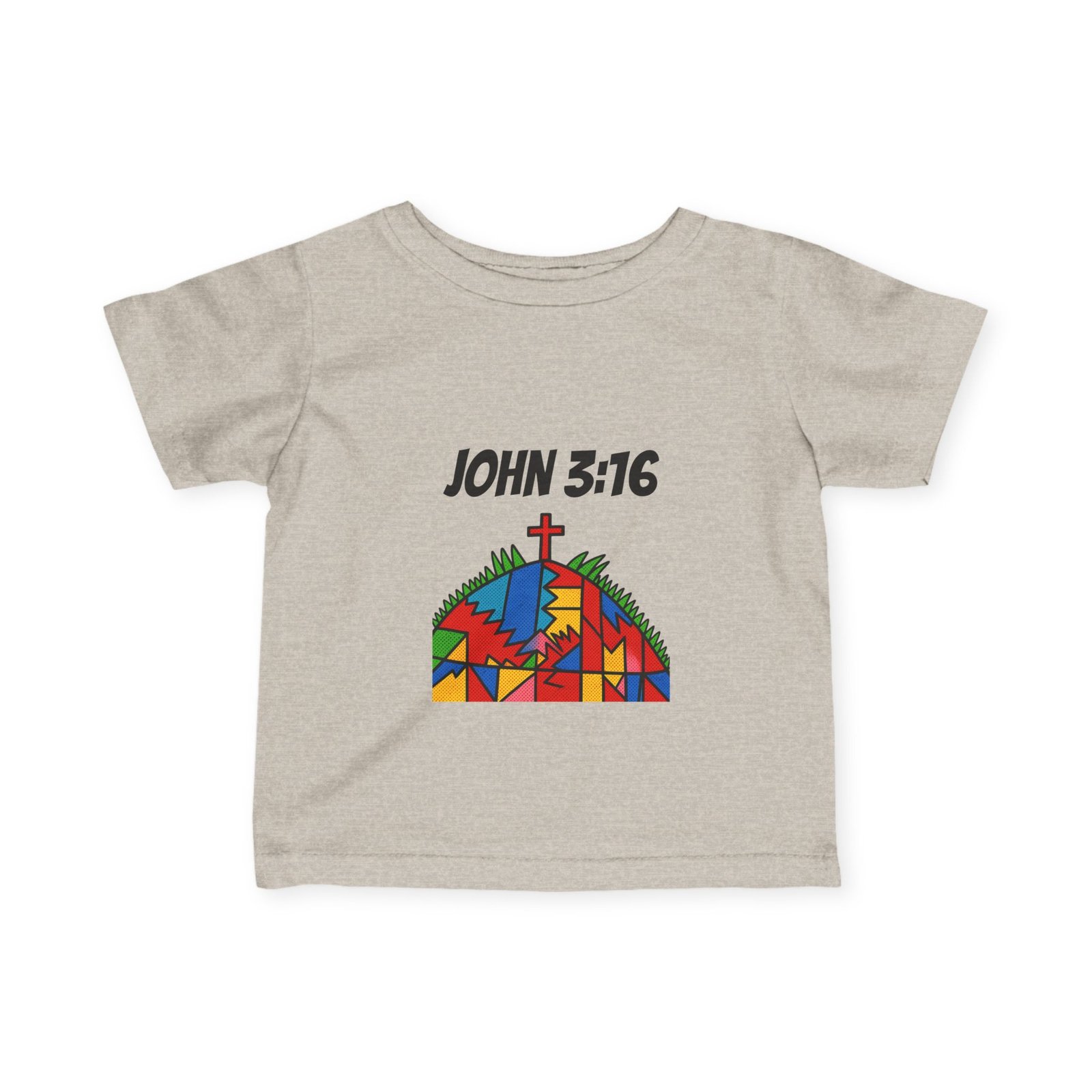 'John 3:16' — Infant Tee - Image 3