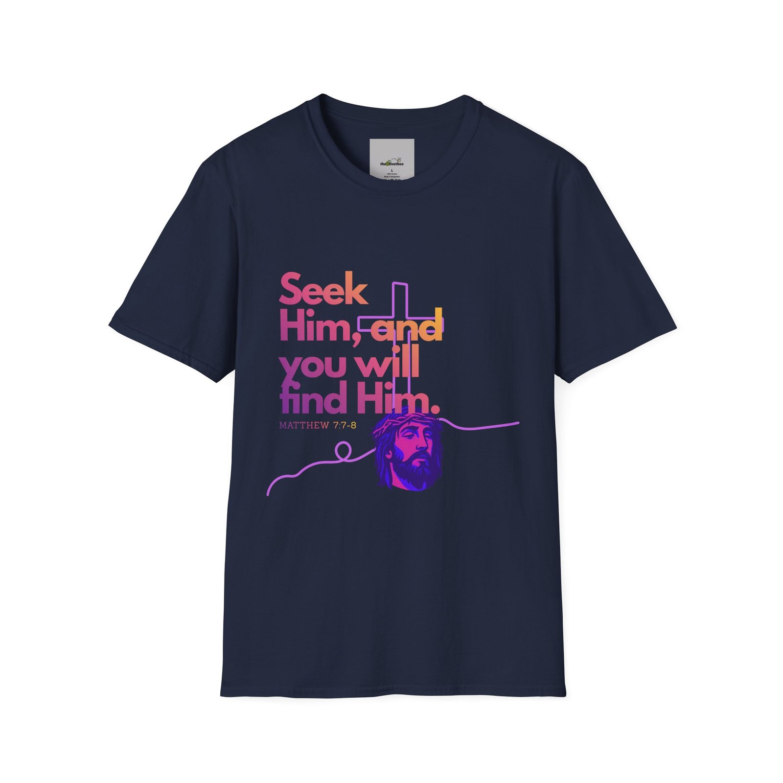 "Seek Him"— T-Shirt - Image 11