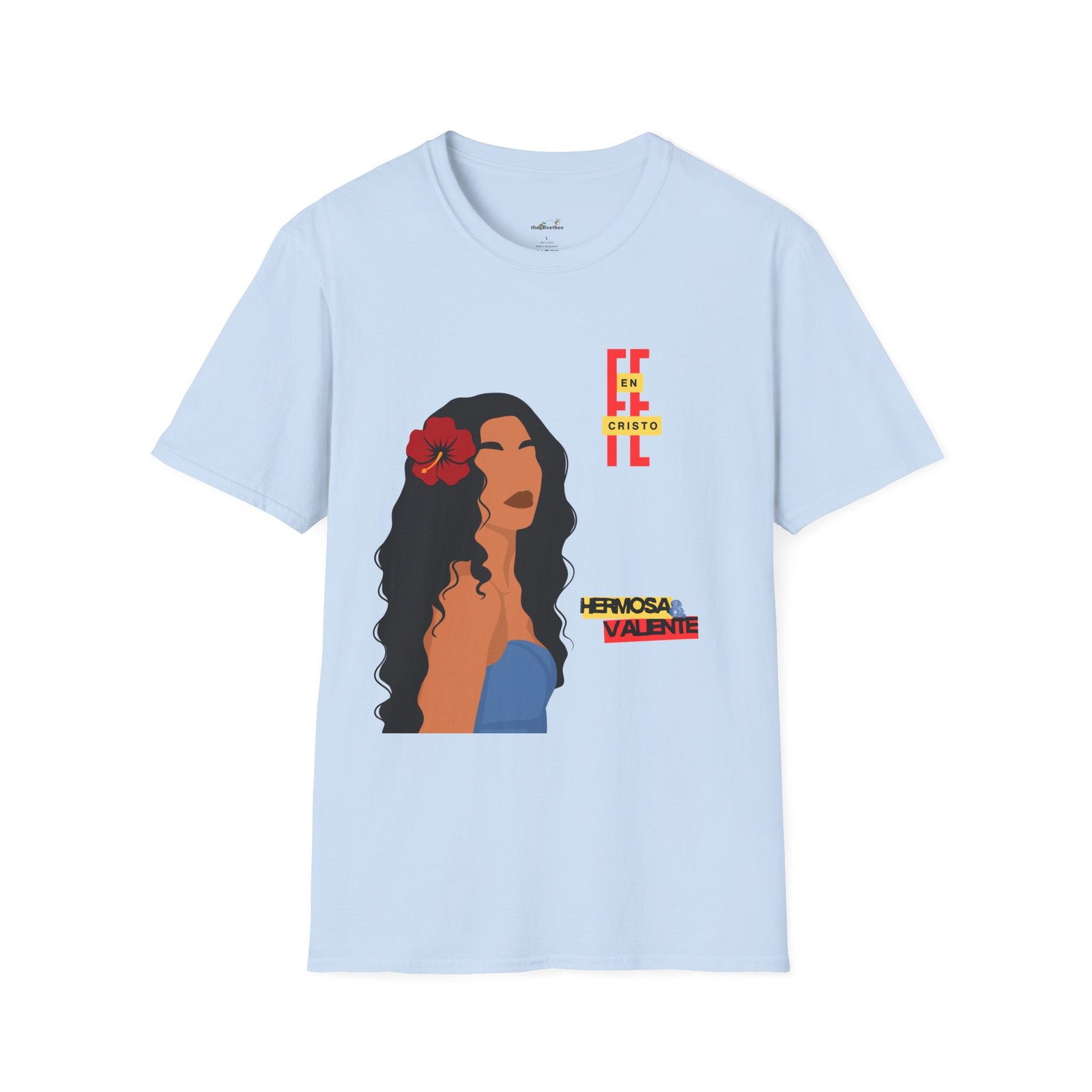 'Fe en Cristo': Hermosa & Valiente — Tee - Image 7